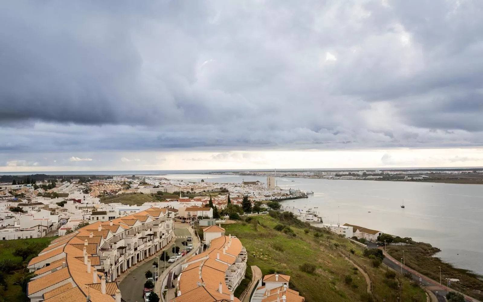 Bird's eye view in Parador de Ayamonte