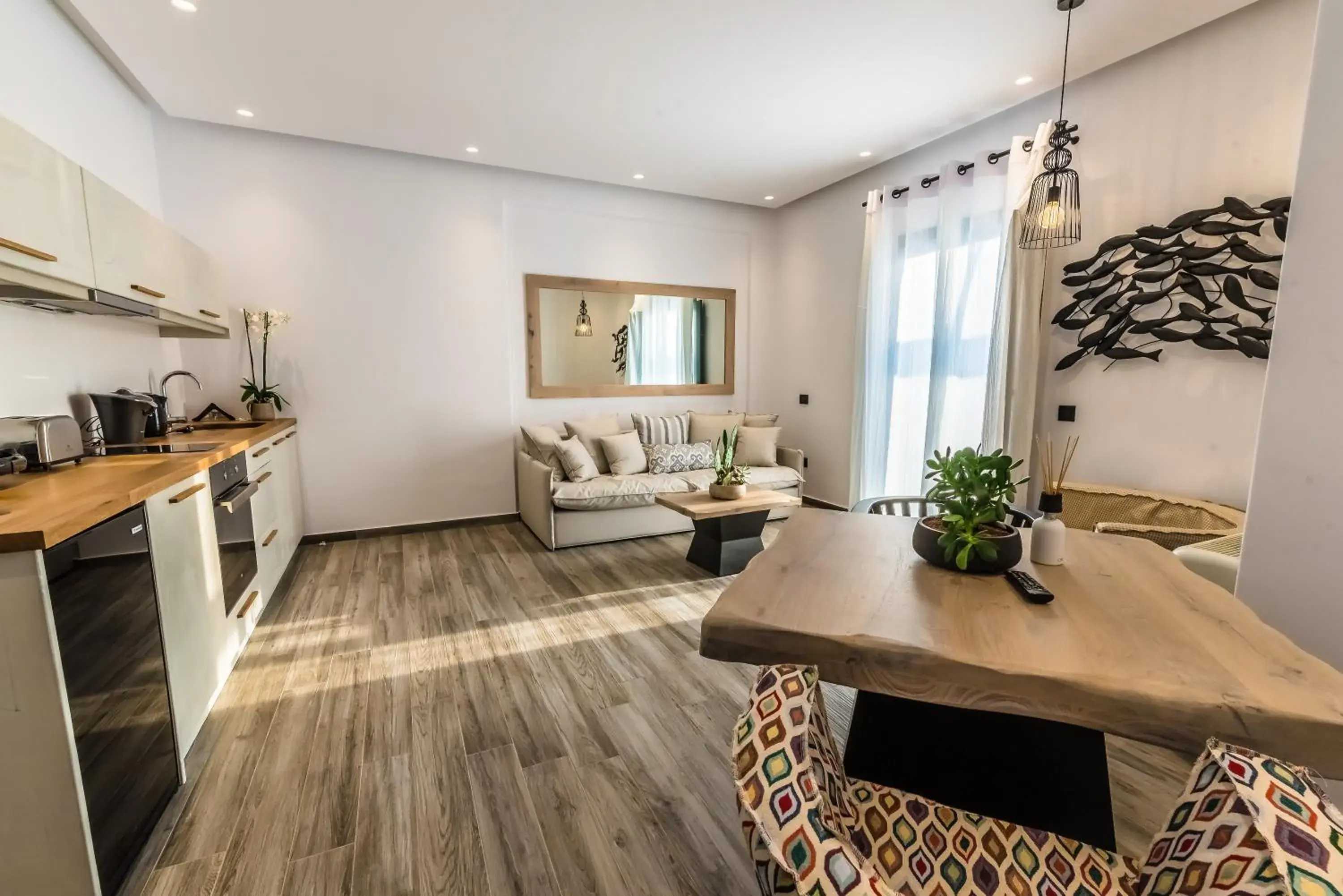 Living room, Seating Area in Portes Suites & Villas Mykonos