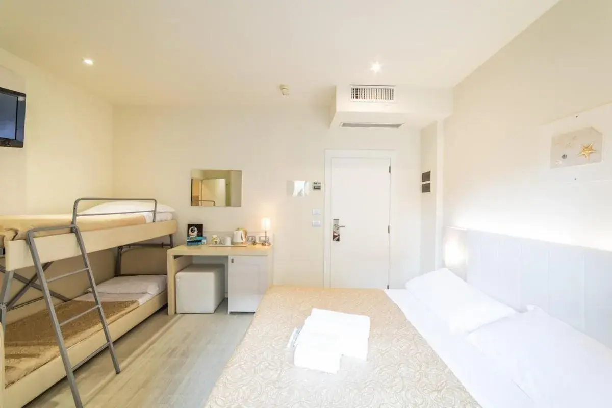Photo of the whole room, Bed in Ferretti Beach Hotel
