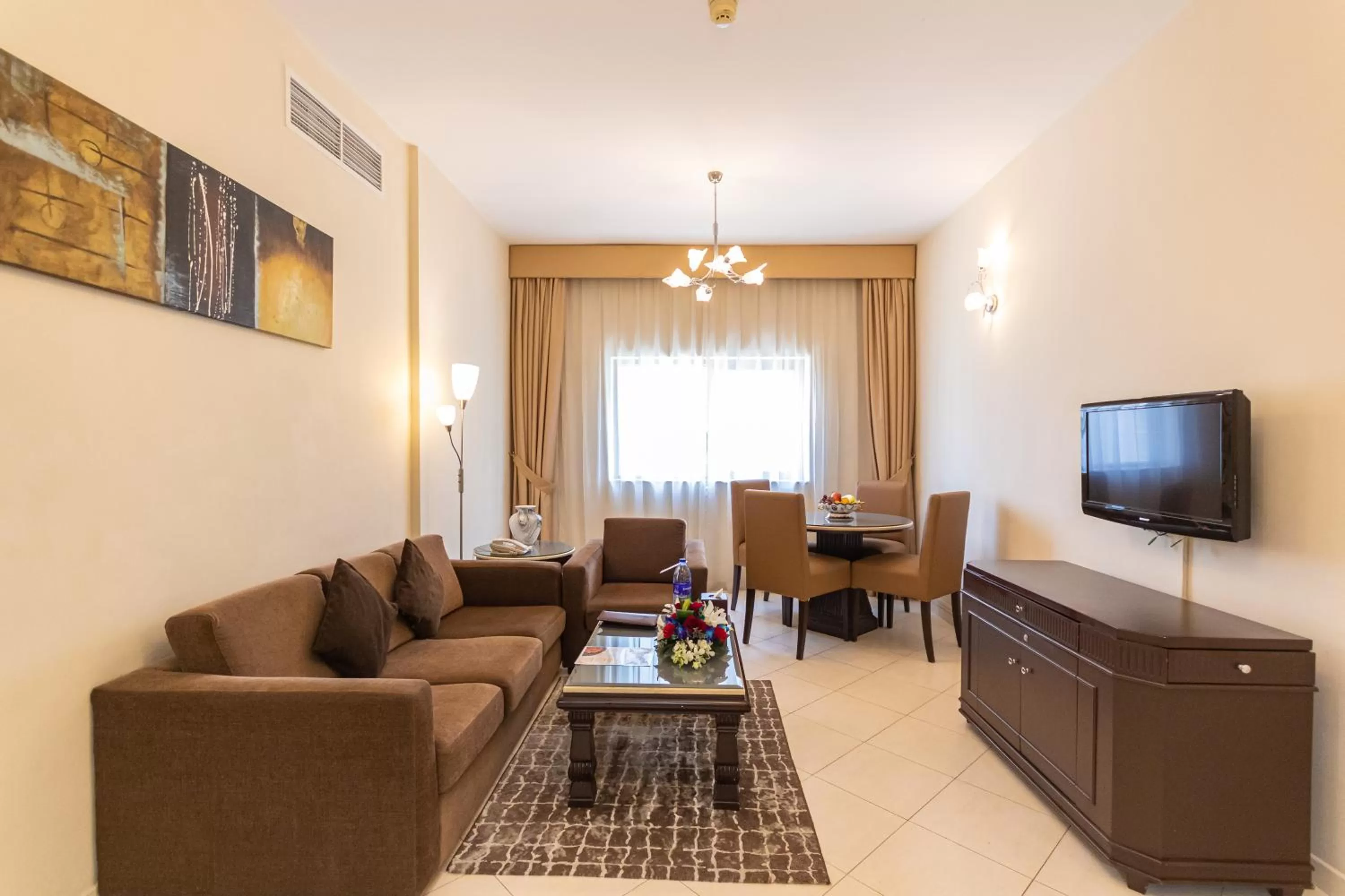 Living room in Auris Boutique Hotel Apartments, Al Barsha - At The Mall