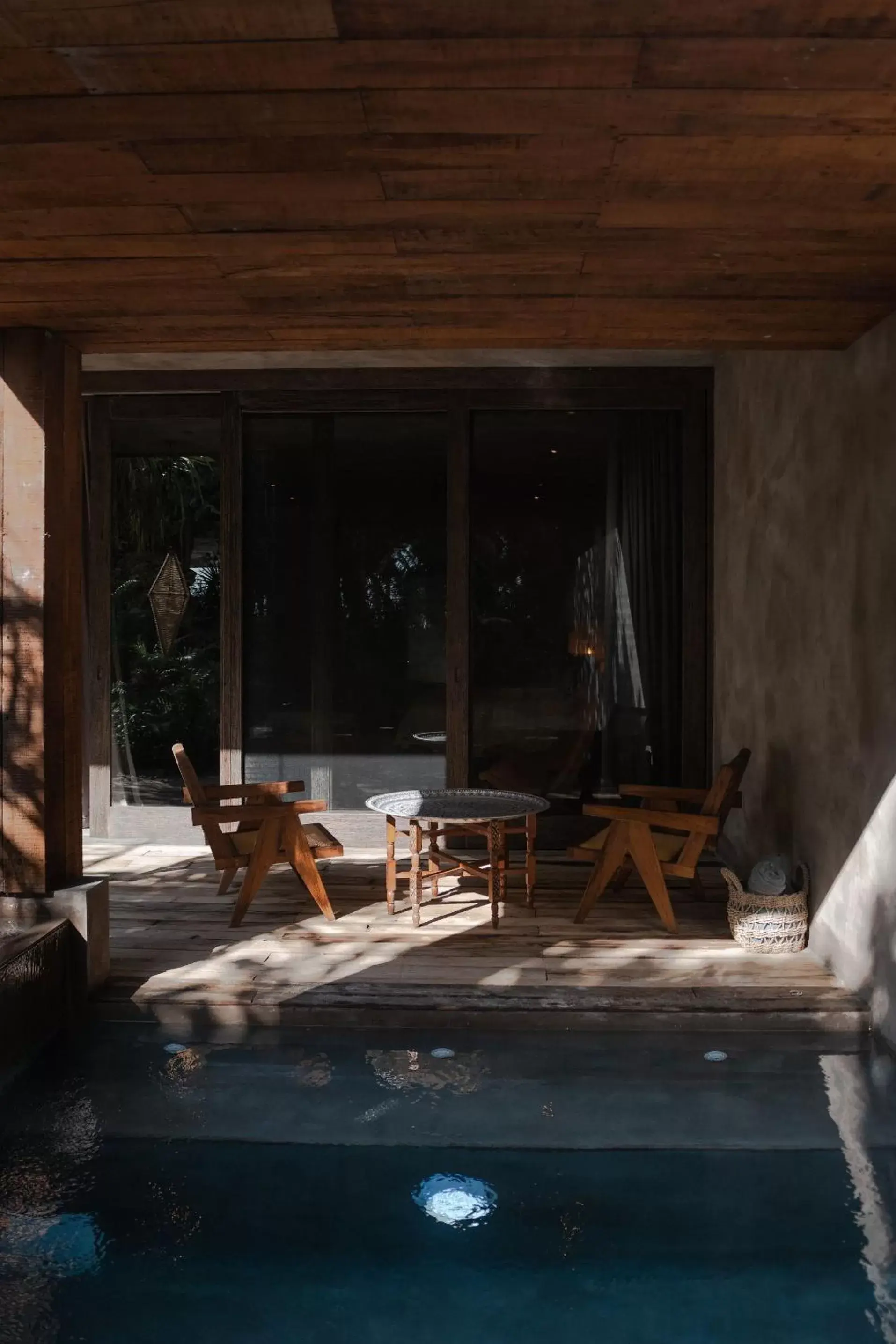 Seating area, Swimming Pool in Nomade Tulum