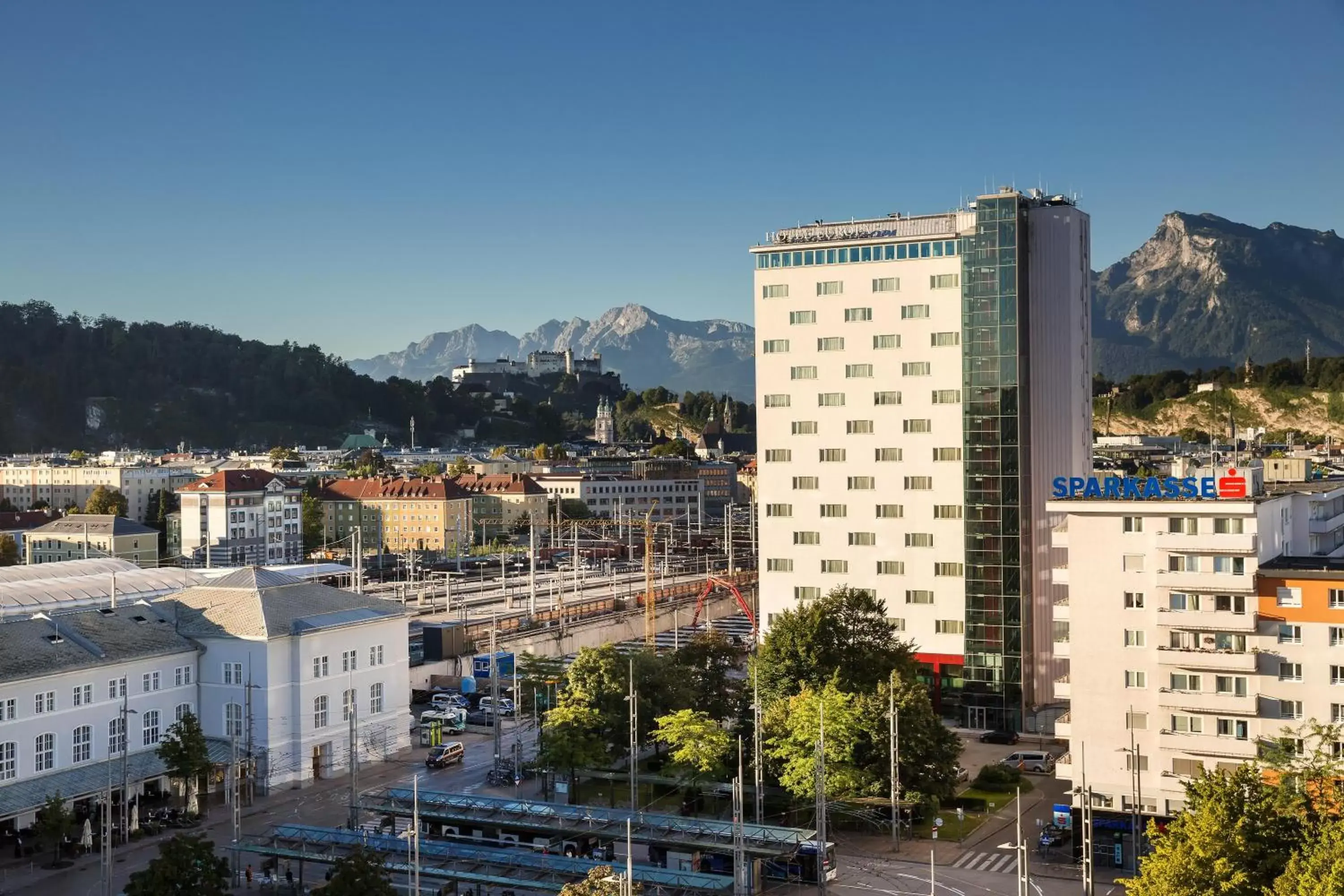Property building in Austria Trend Hotel Europa Salzburg