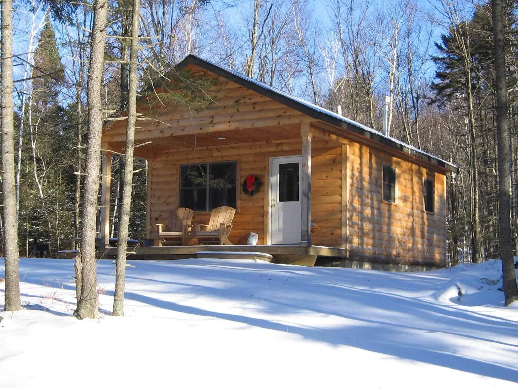 Property building, Winter in Sterling Ridge Resort