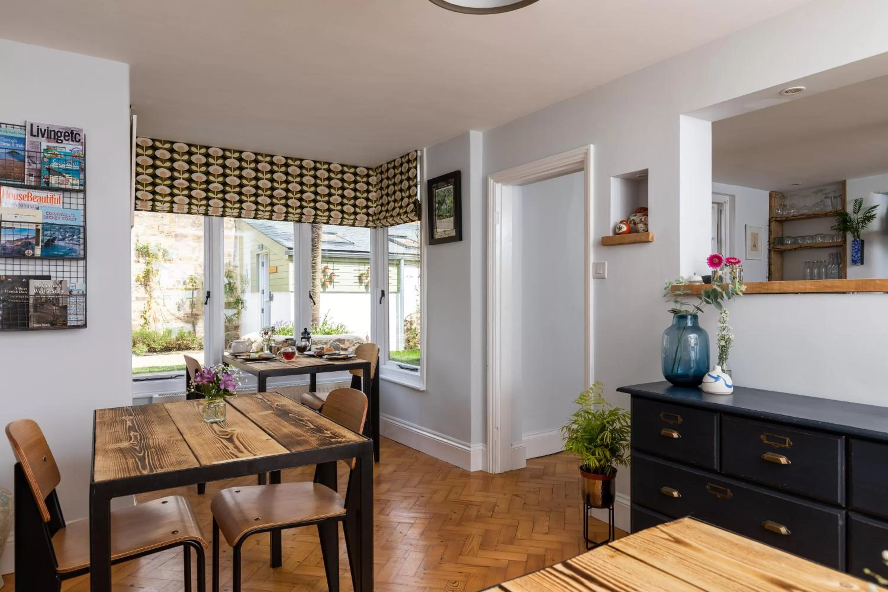 Dining area in Penwyth House