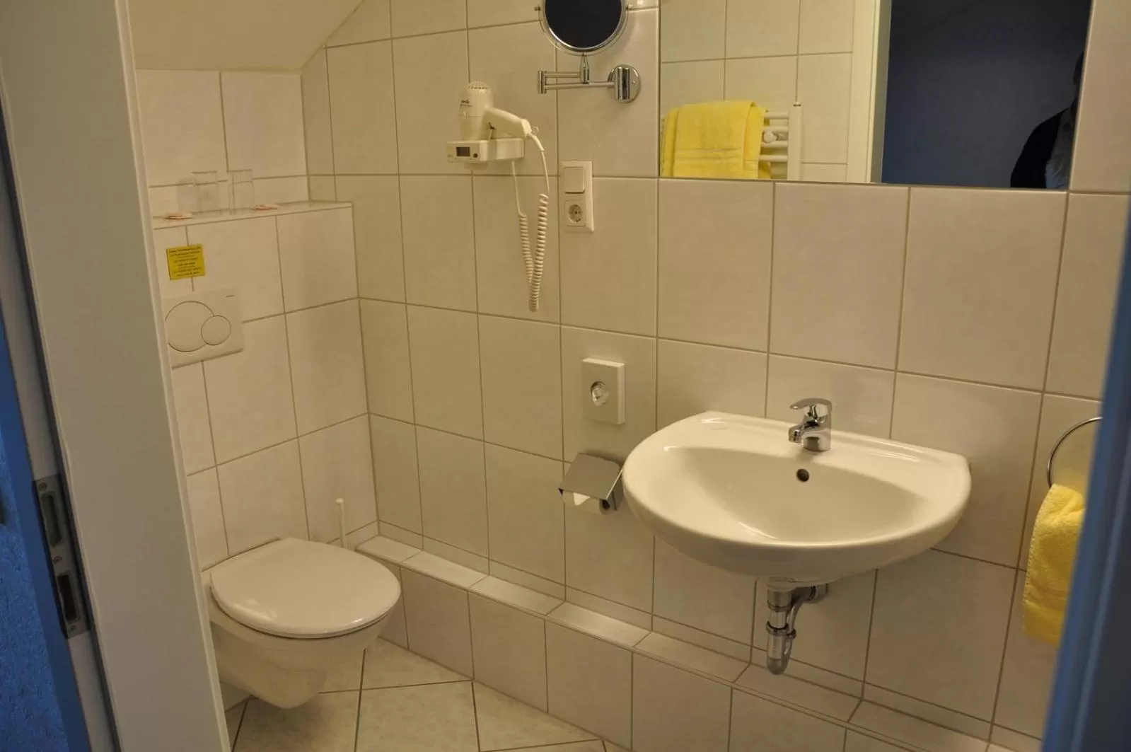 Toilet in Hotel Bürgerhof