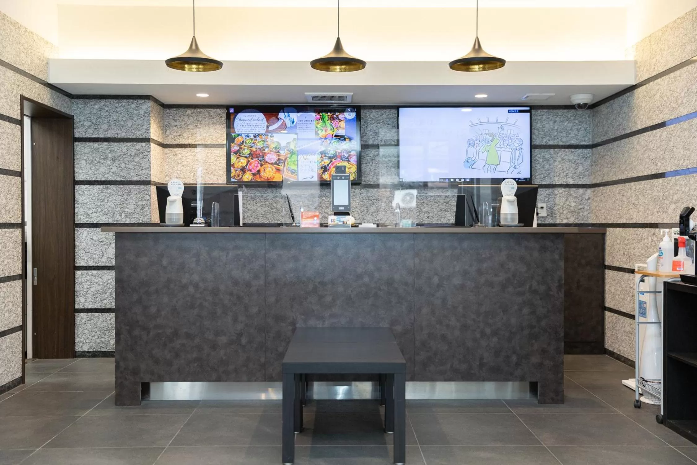 Lobby or reception in The BREAKFAST HOTEL Fukuoka Tenjin