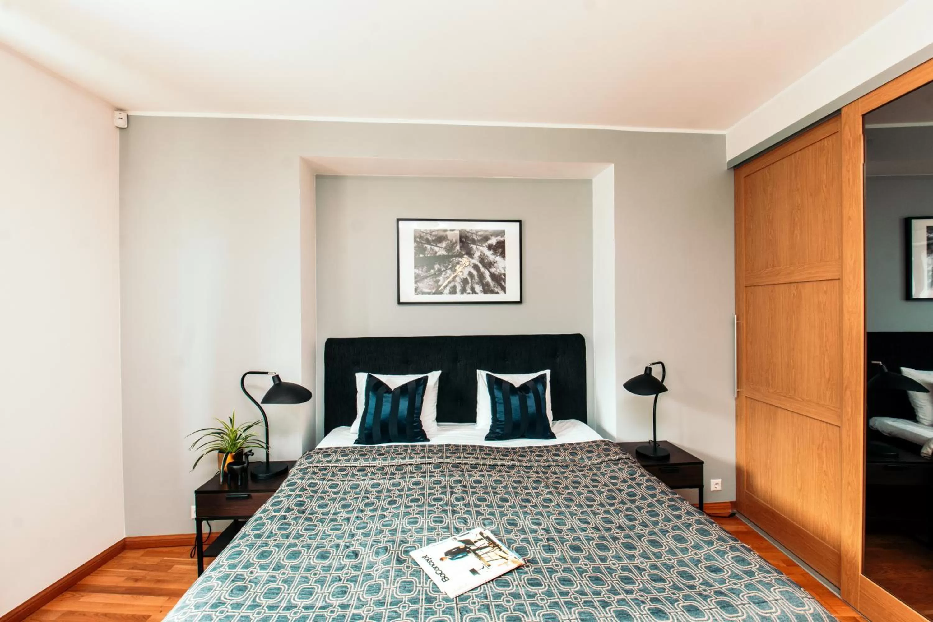 Bed in Tallinn City Apartments Freedom Square