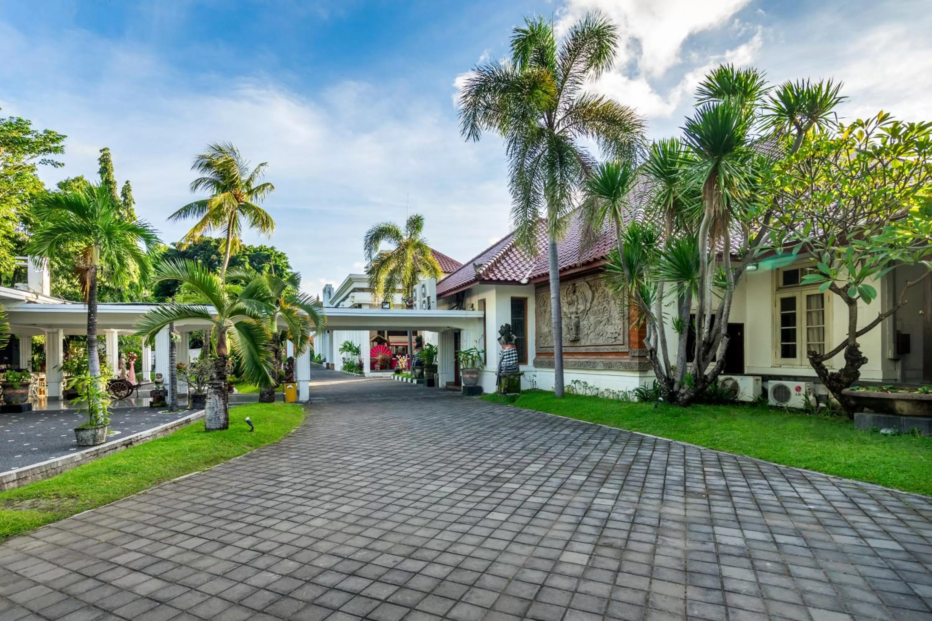 Property building in Inna Bali Heritage Hotel