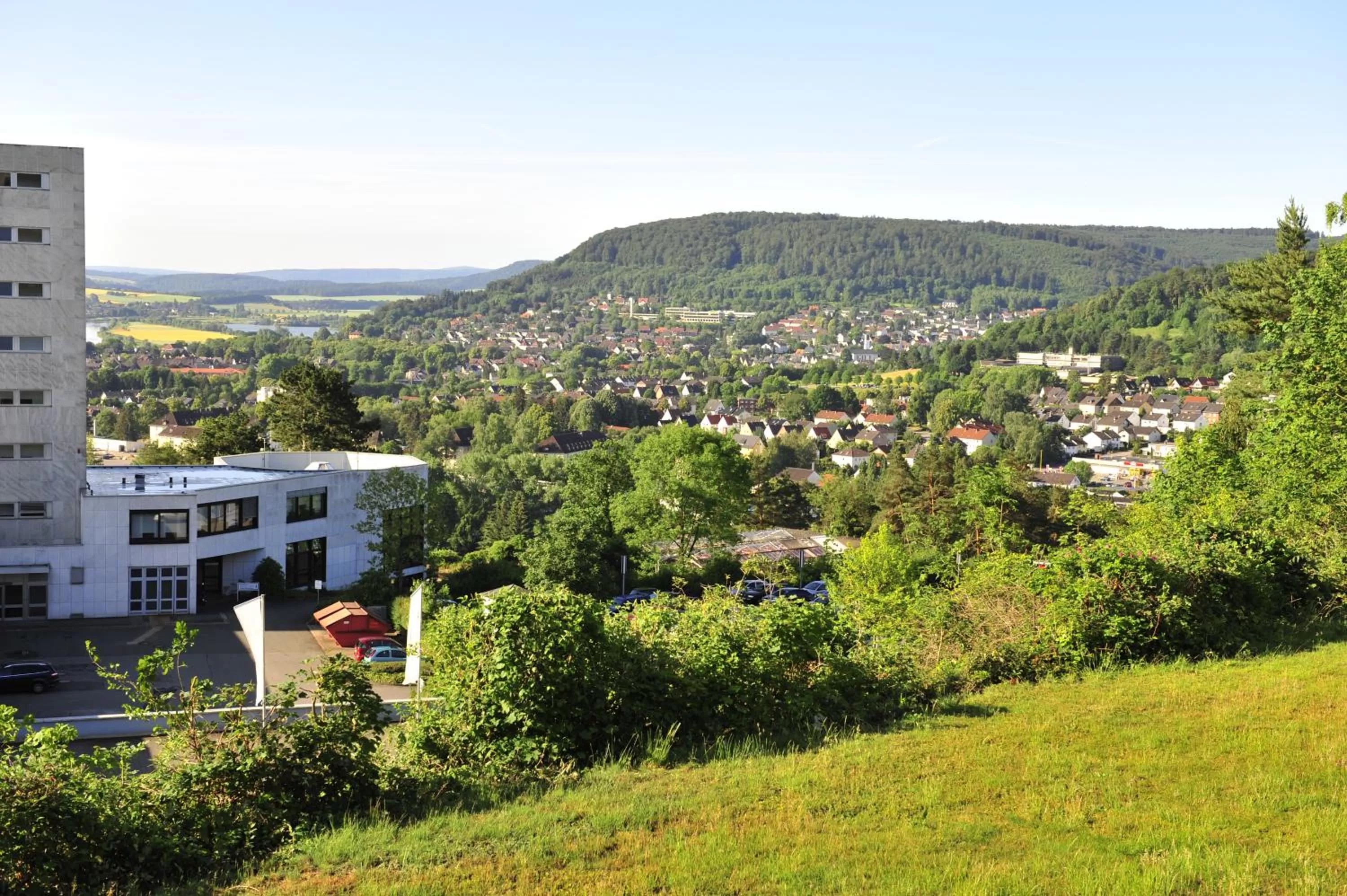 Area and facilities in Gästehaus am Räuschenberg