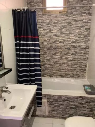 Bathroom in class hotel