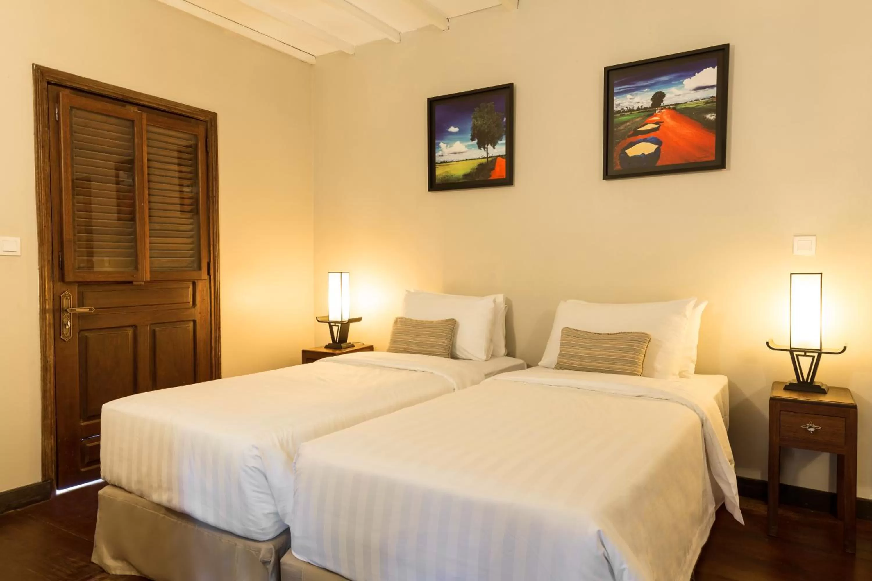 Bed in La Palmeraie D'angkor