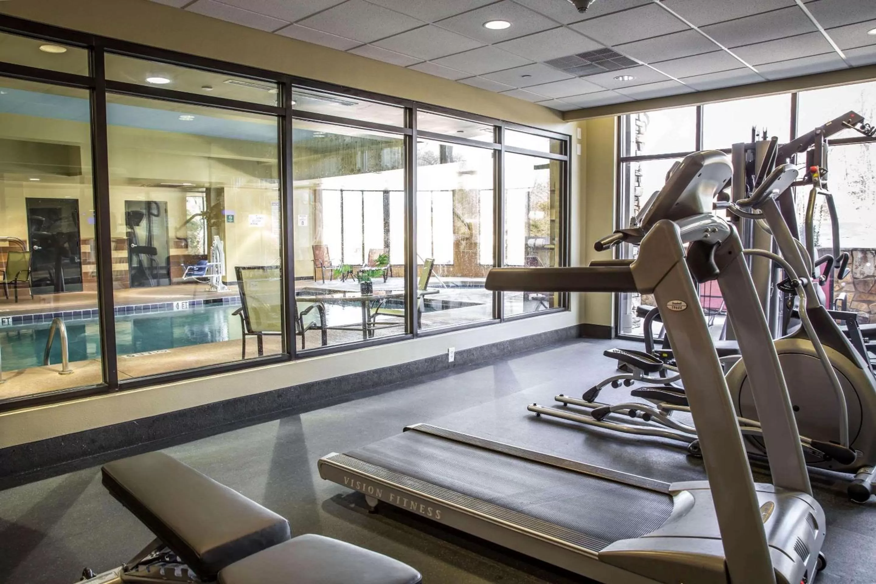 Fitness centre/facilities in Comfort Suites New Bern near Cherry Point