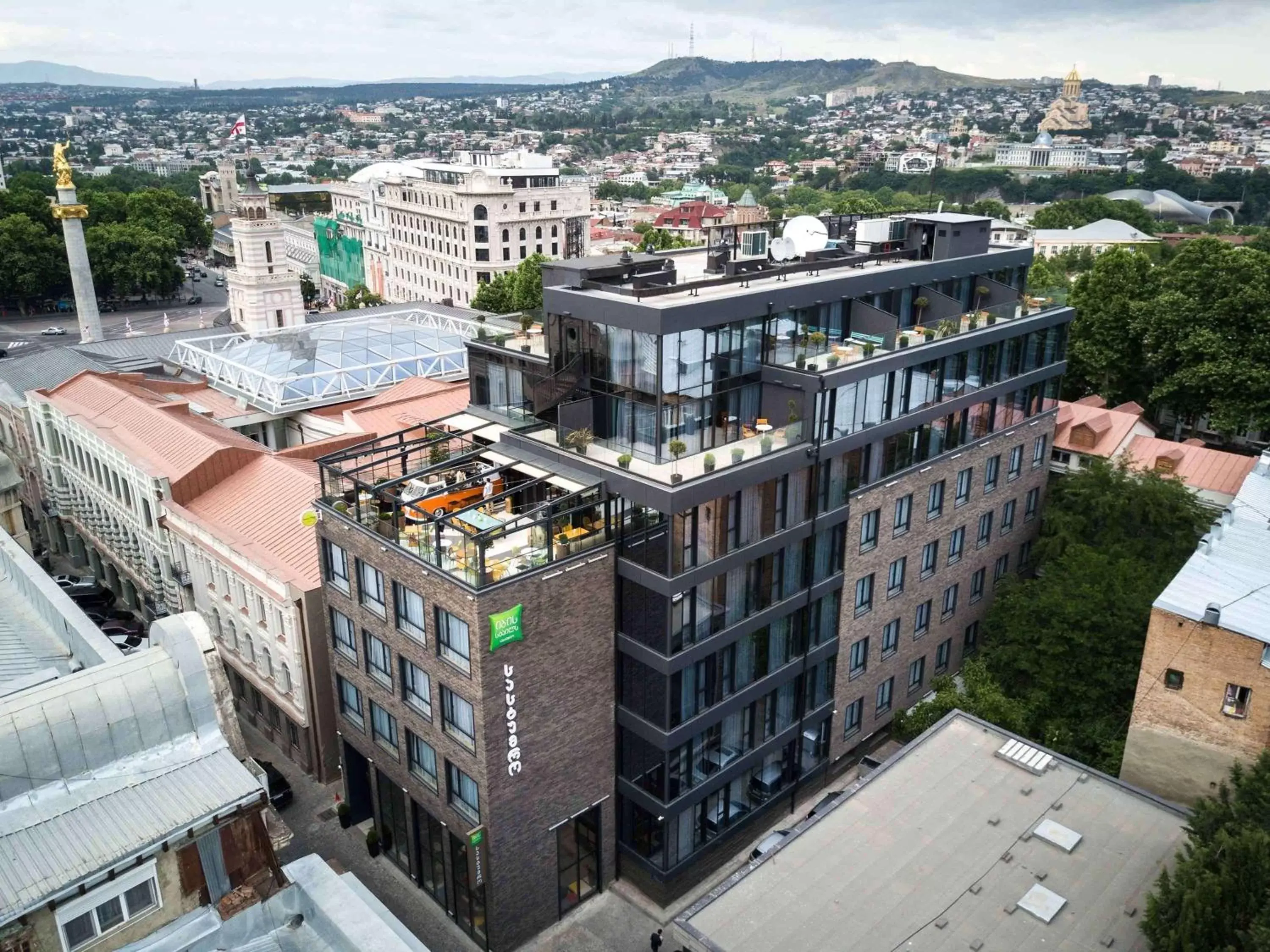 Property building, Bird's-eye View in ibis Styles Tbilisi Center