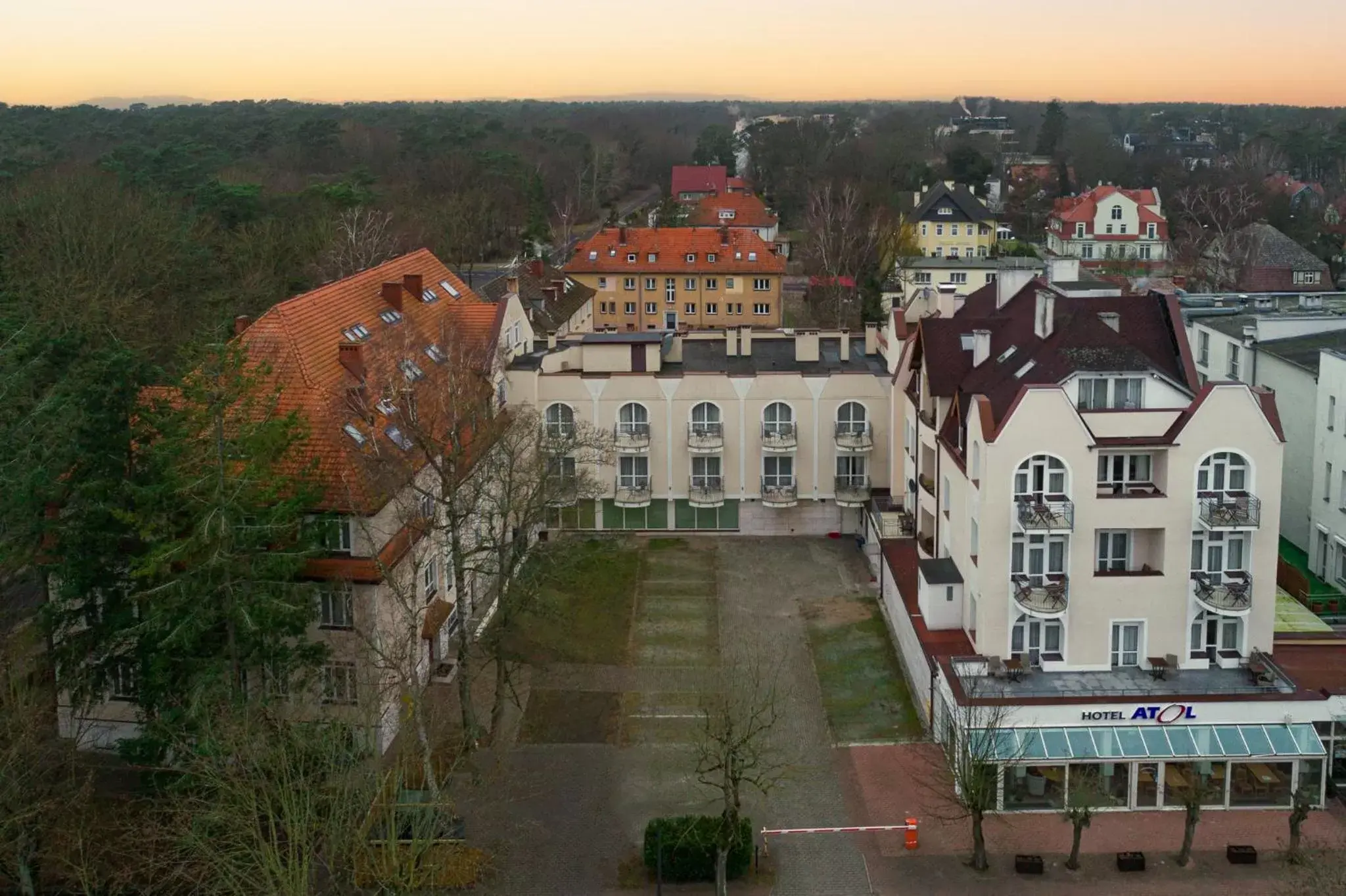 Property building, Bird's-eye View in Hotel Atol