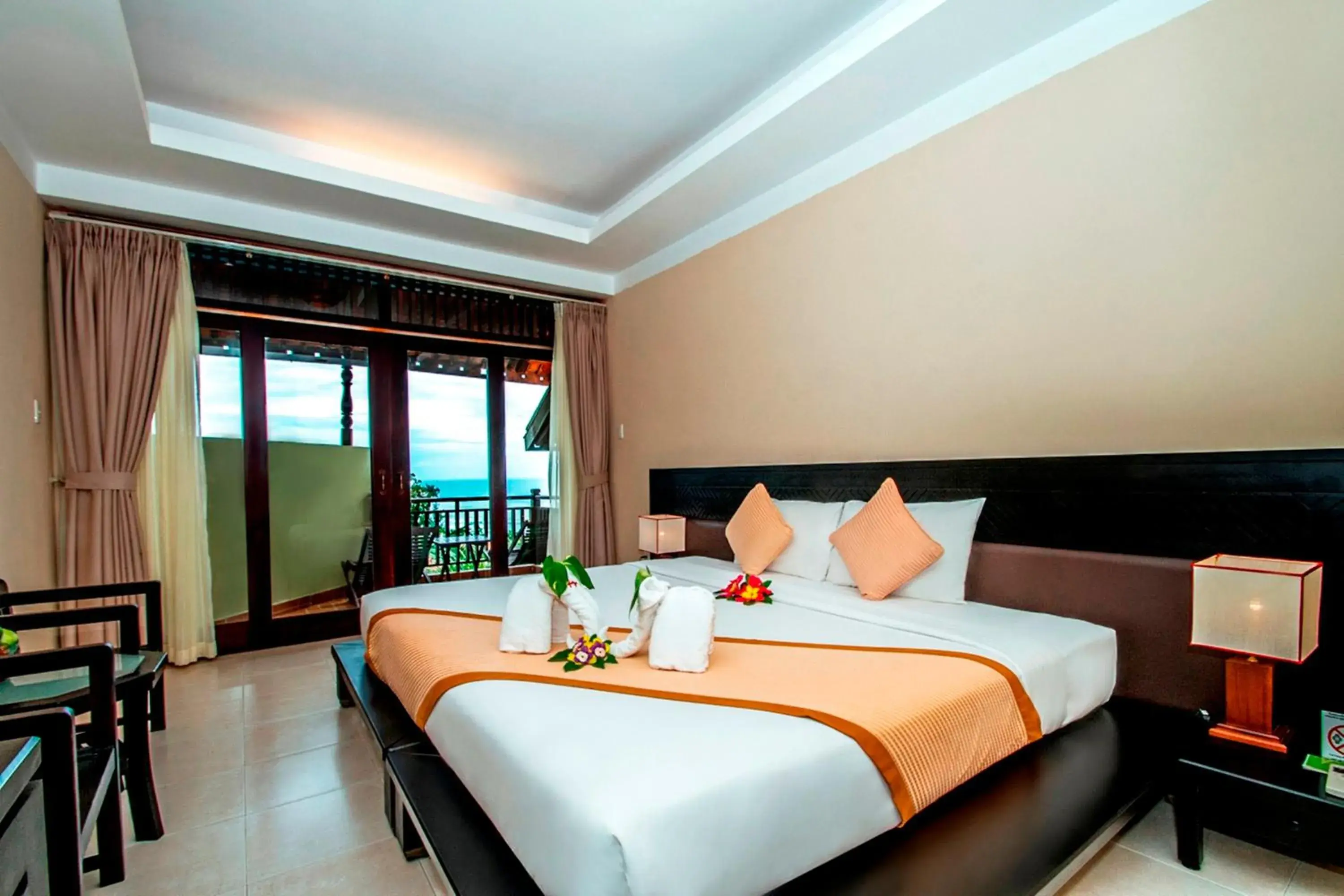 Bed in Romana Resort & Spa