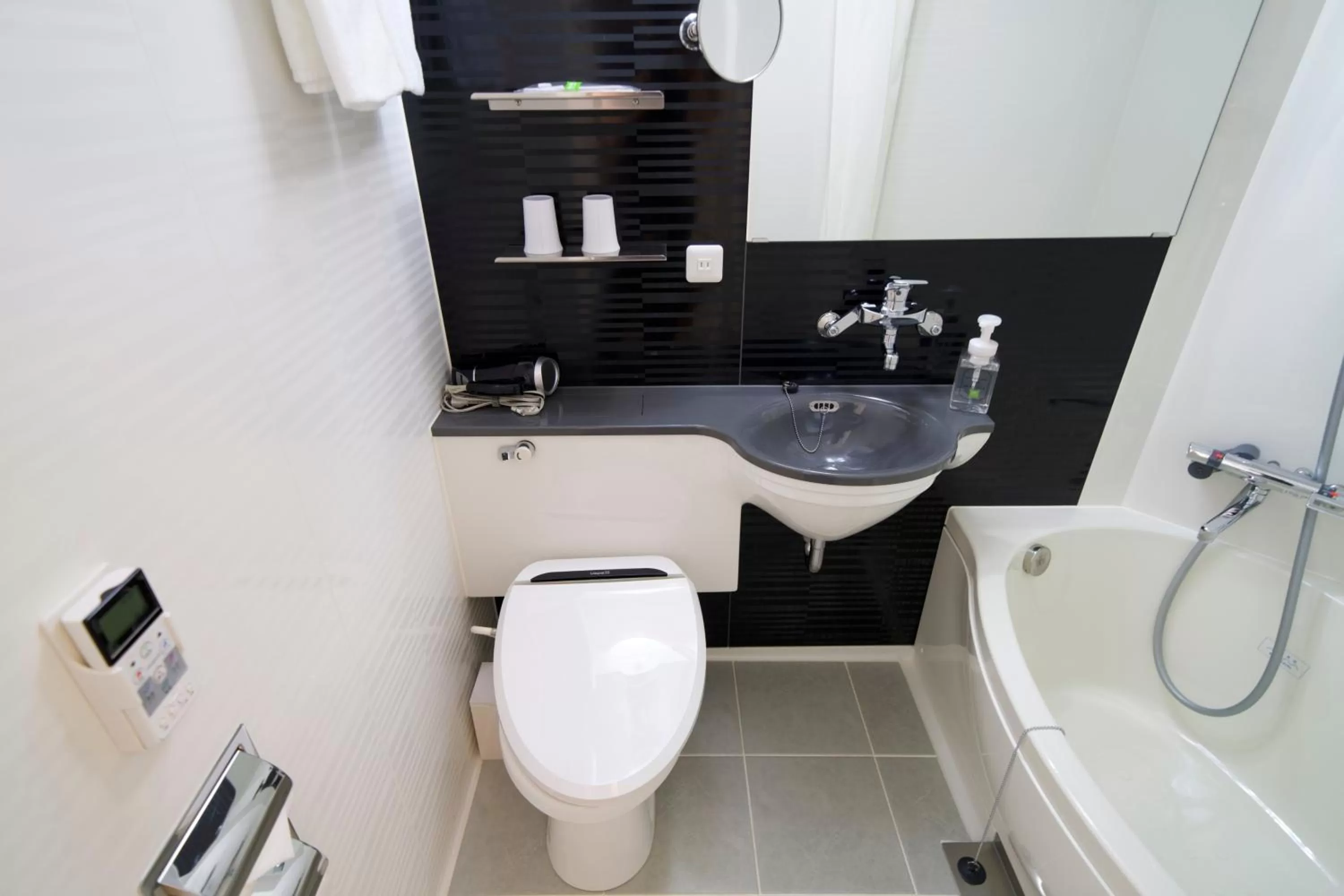 Bathroom in ibis Styles Tokyo Ginza