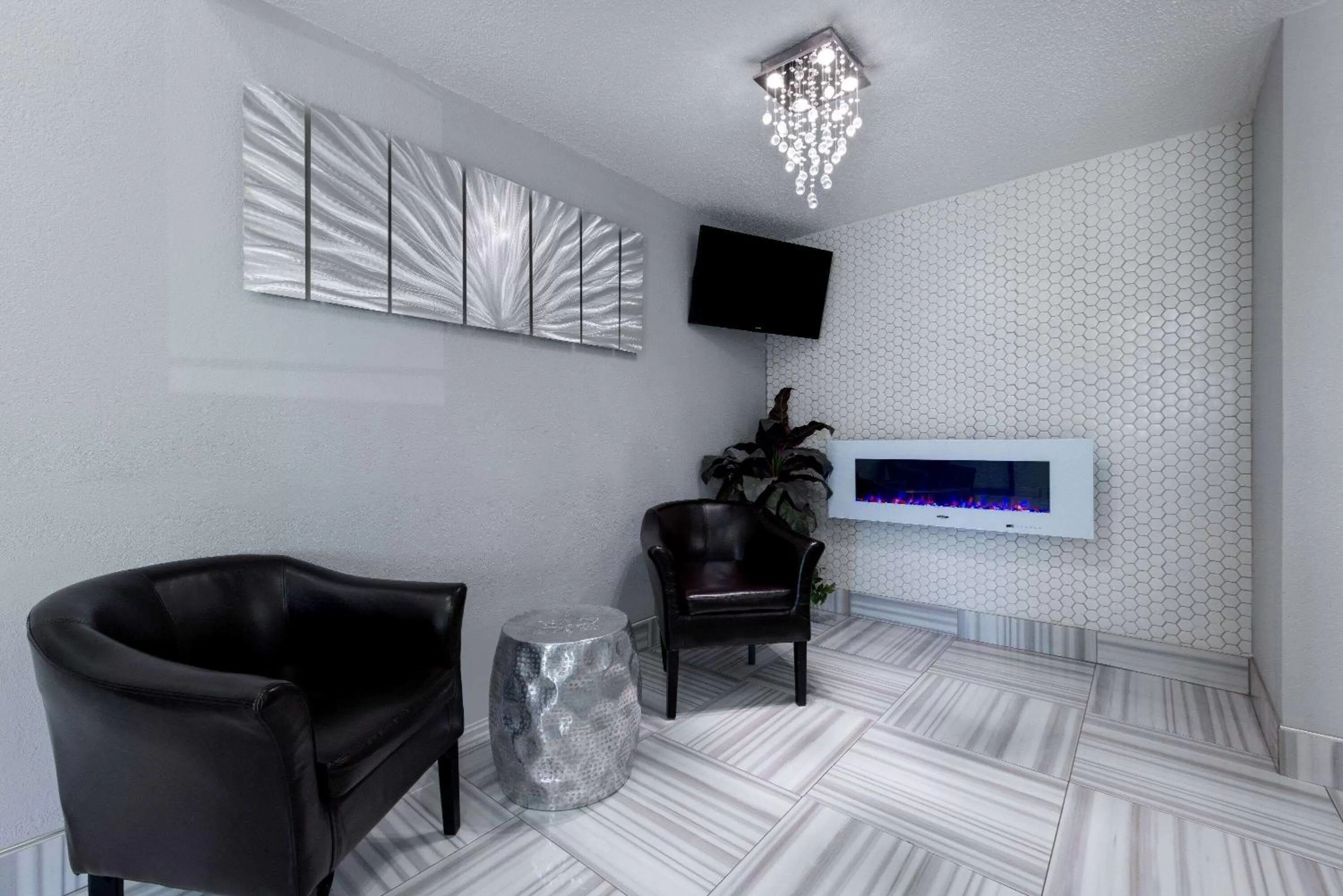 Lobby or reception in Super 8 by Wyndham Kansas City at Barry Road/Airport