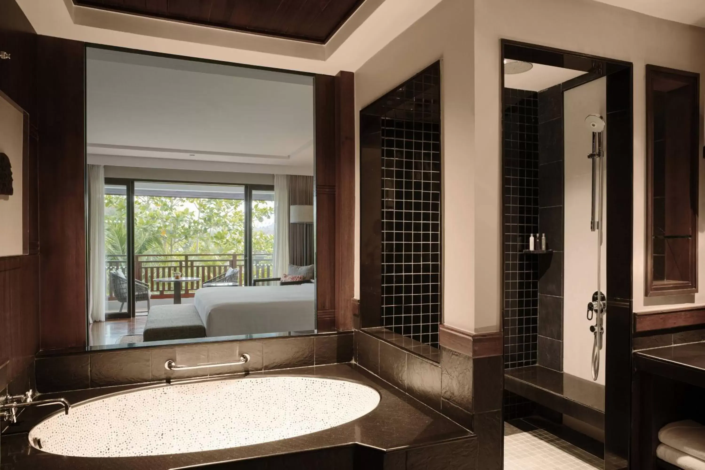 Bathroom in Phuket Marriott Resort and Spa, Nai Yang Beach