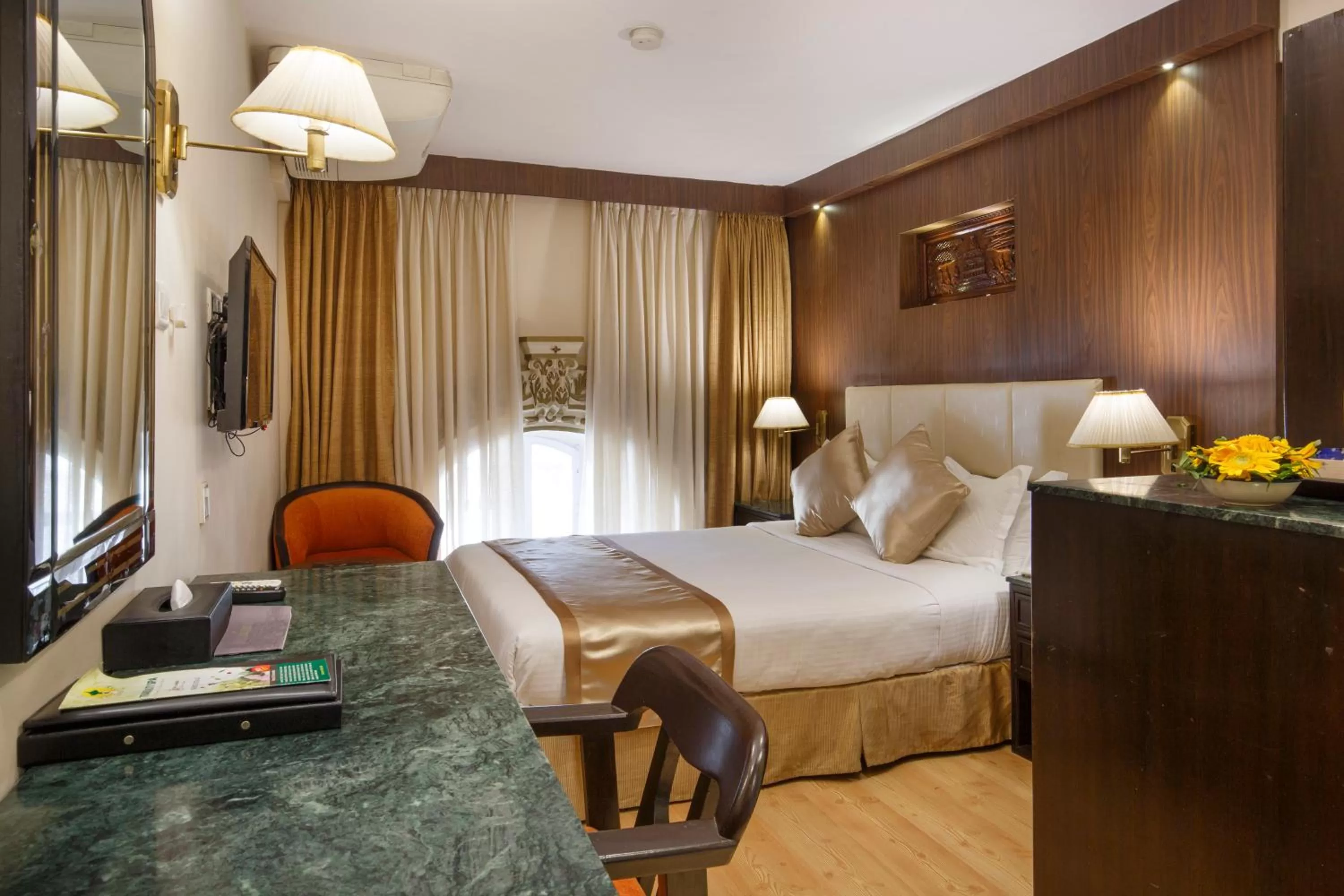 Photo of the whole room, Bed in Hotel Shanker-Palatial Heritage Kathmandu