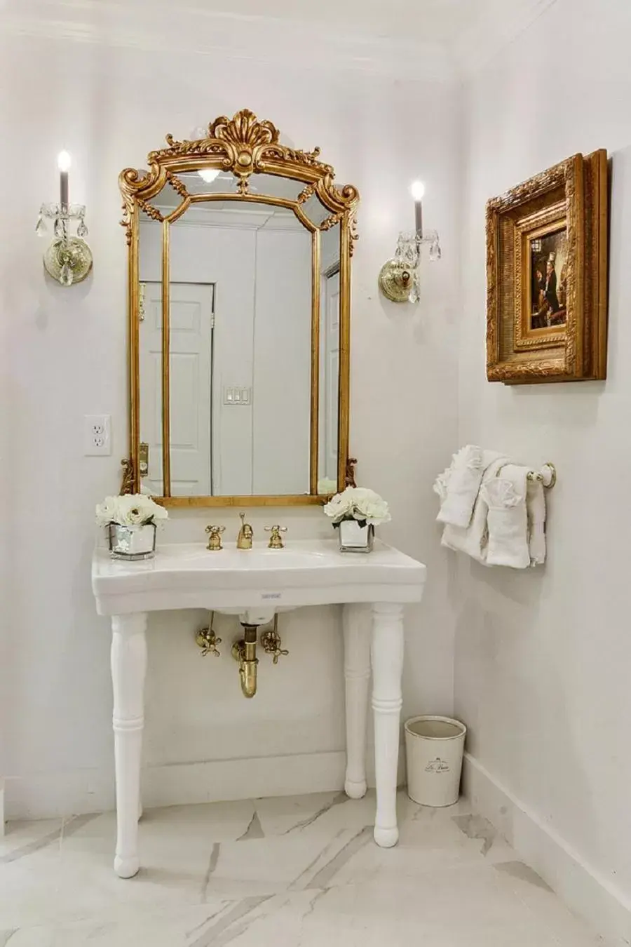 Bathroom in French Quarter Mansion