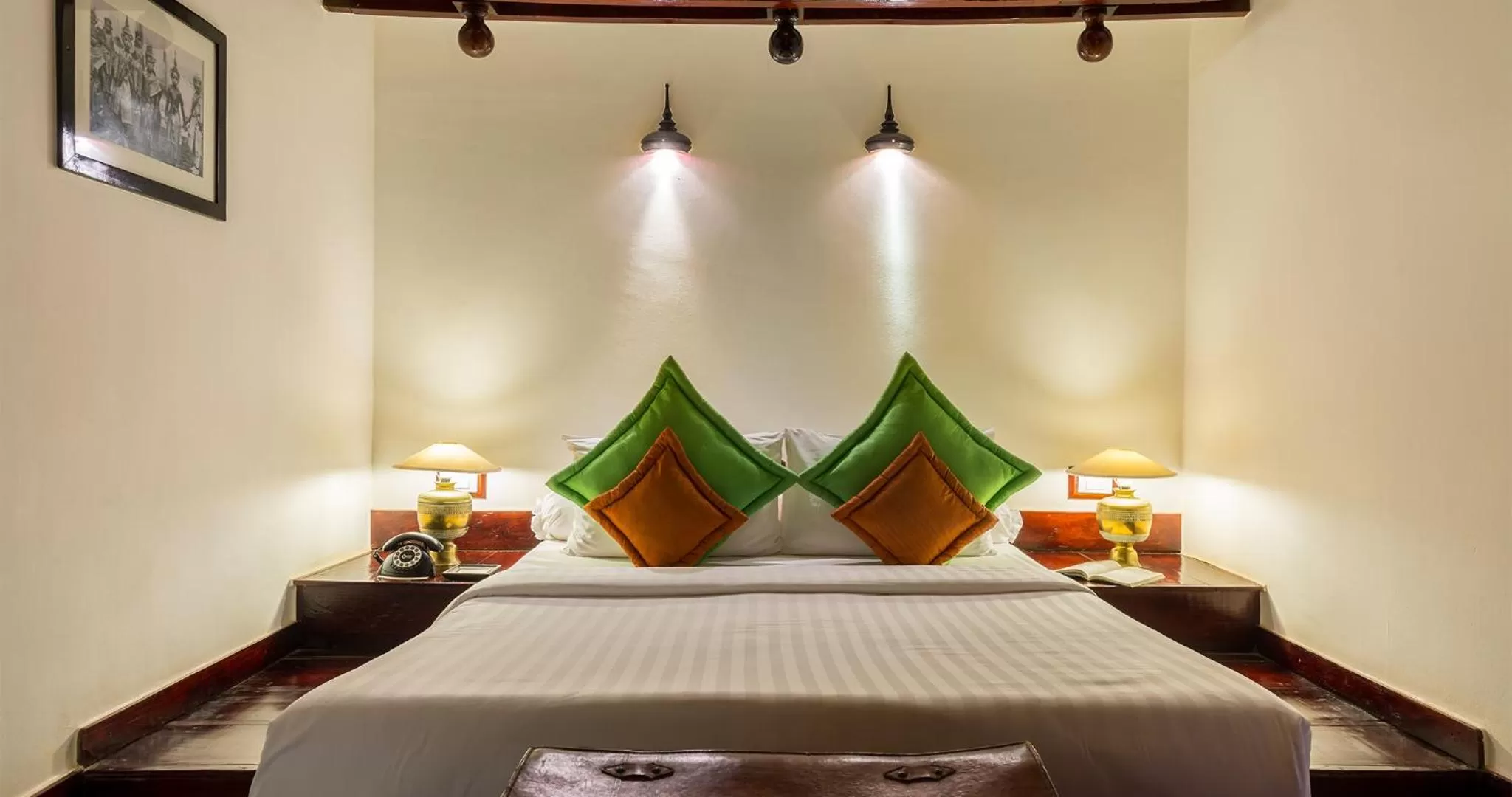 Bedroom, Bed in Angkor Village Hotel - Small Luxury Hotels of the World