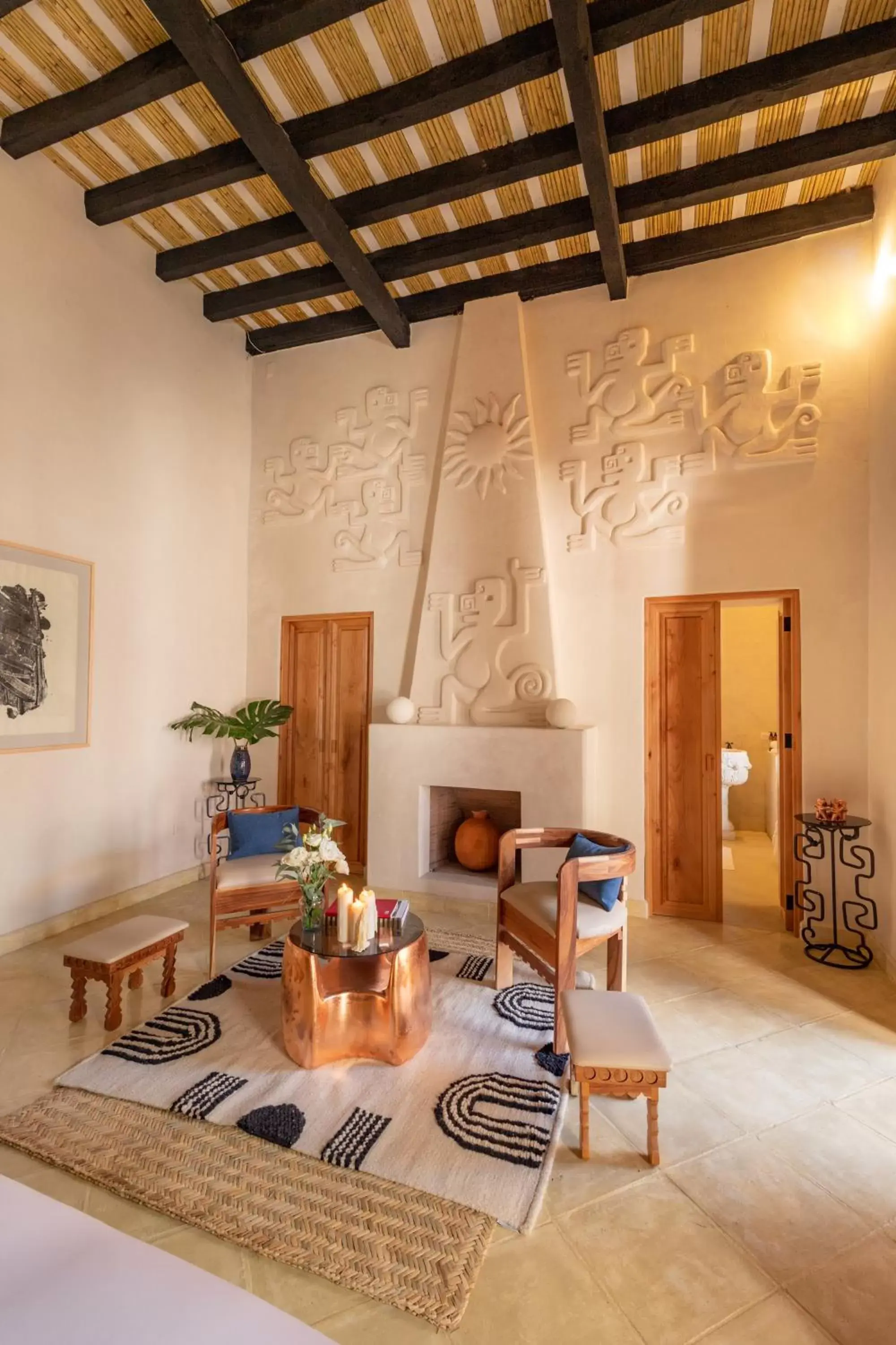 Seating area, Dining Area in La Valise San Miguel de Allende