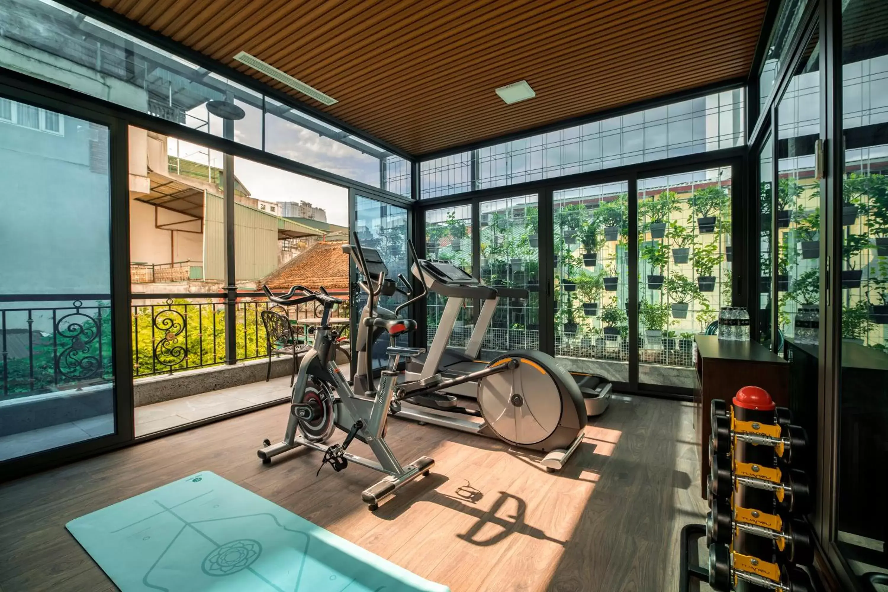 Fitness centre/facilities in Soleil Boutique Hotel Hanoi Fitness centre/facilities in Soleil Boutique Hotel Hanoi