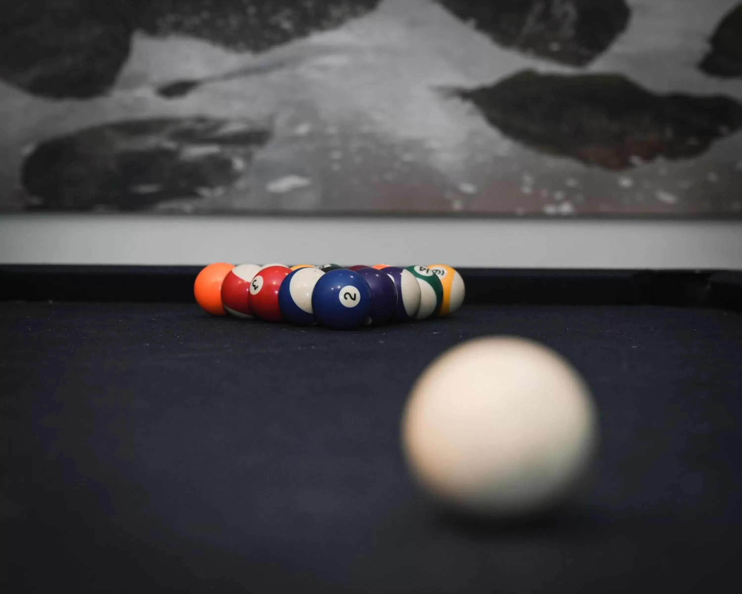 Game Room, Billiards in Hotel Louisa