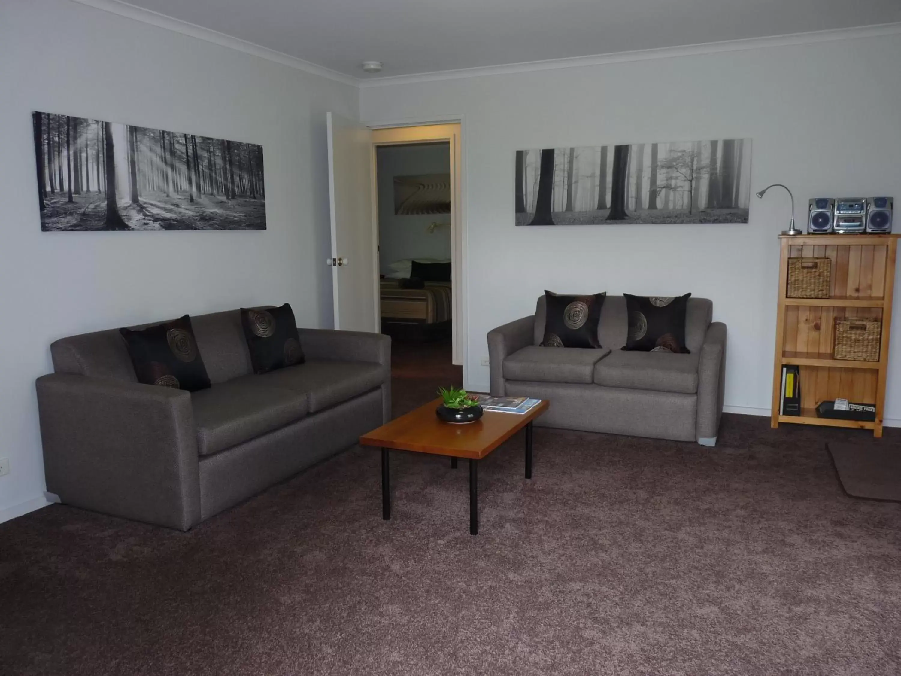 Living room, Seating Area in Barwon Valley Lodge