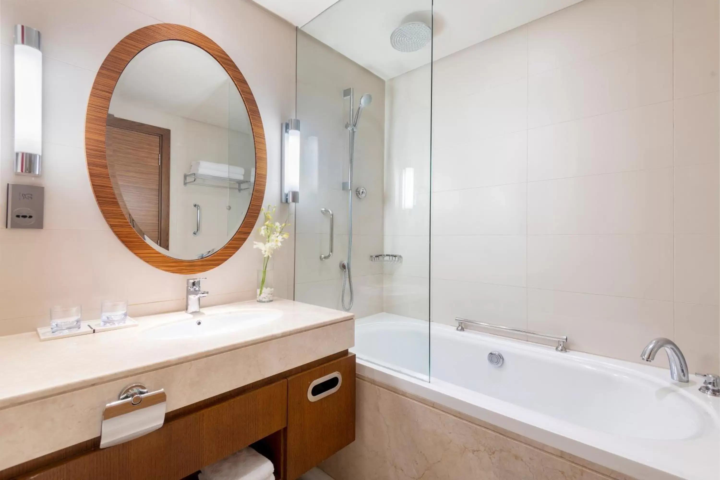 Bathroom in Crowne Plaza Doha - The Business Park, an IHG Hotel