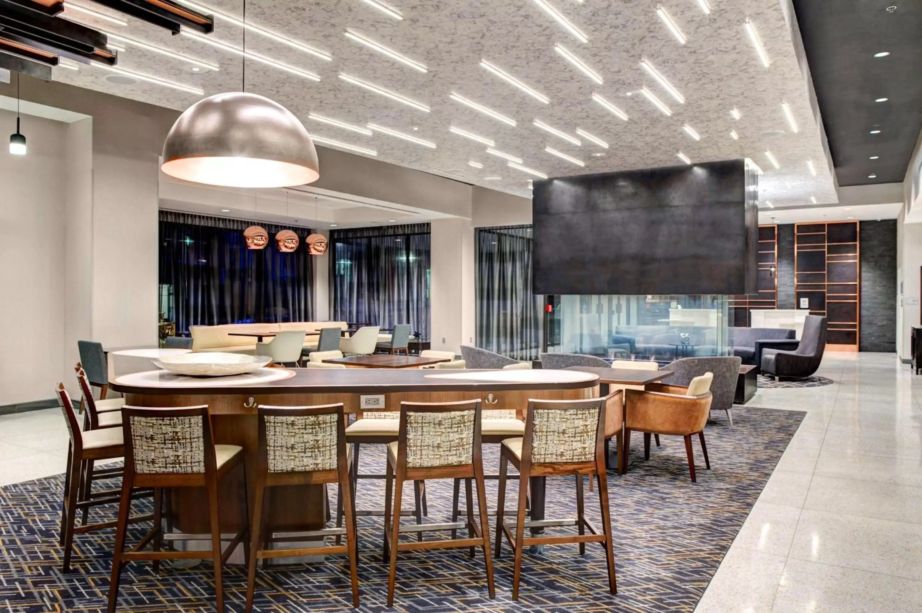 Lobby or reception, Restaurant/Places to Eat in Homewood Suites by Hilton Richmond-Downtown