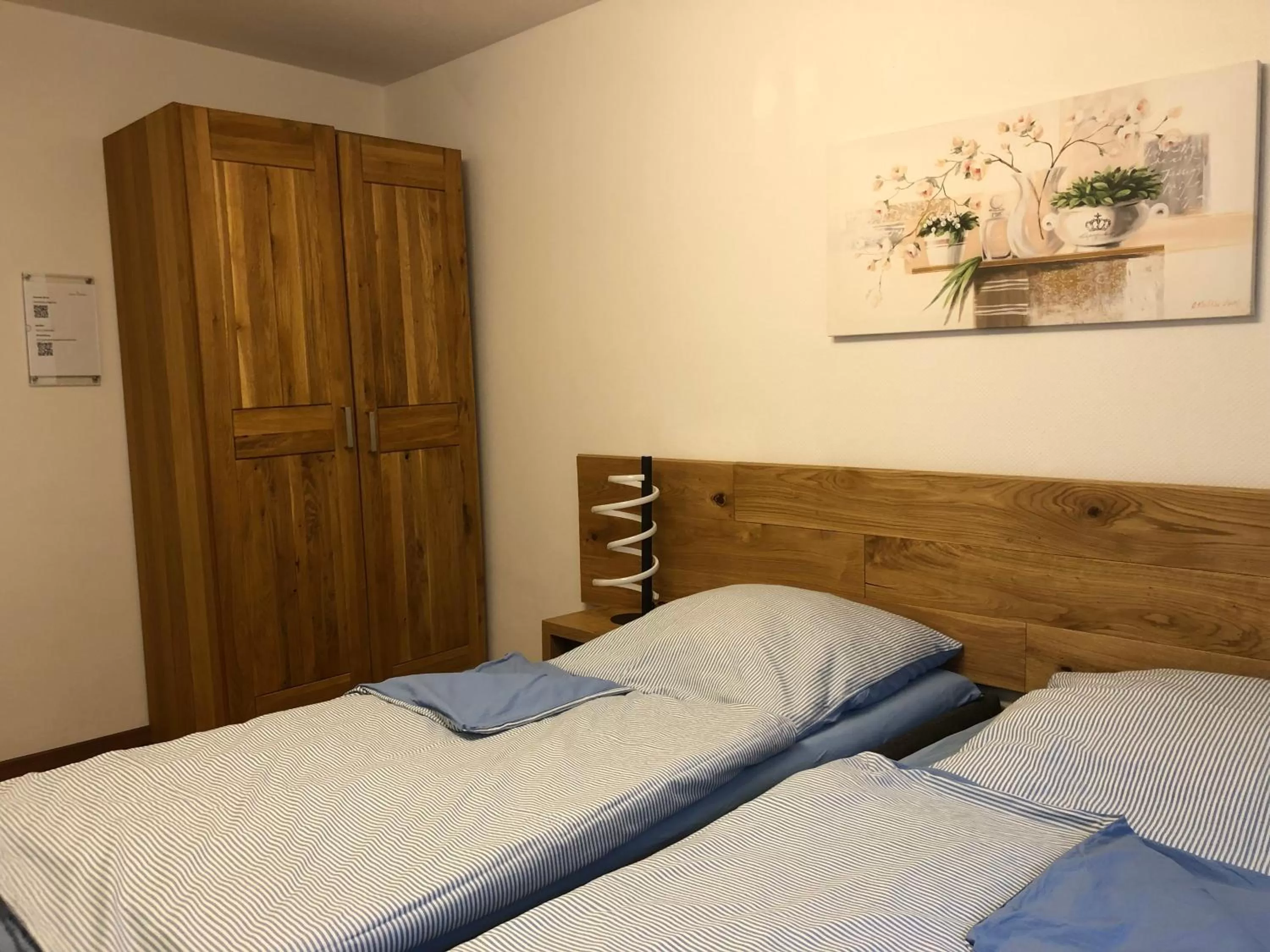 Bedroom, Bed in Gästehaus Jagsttal