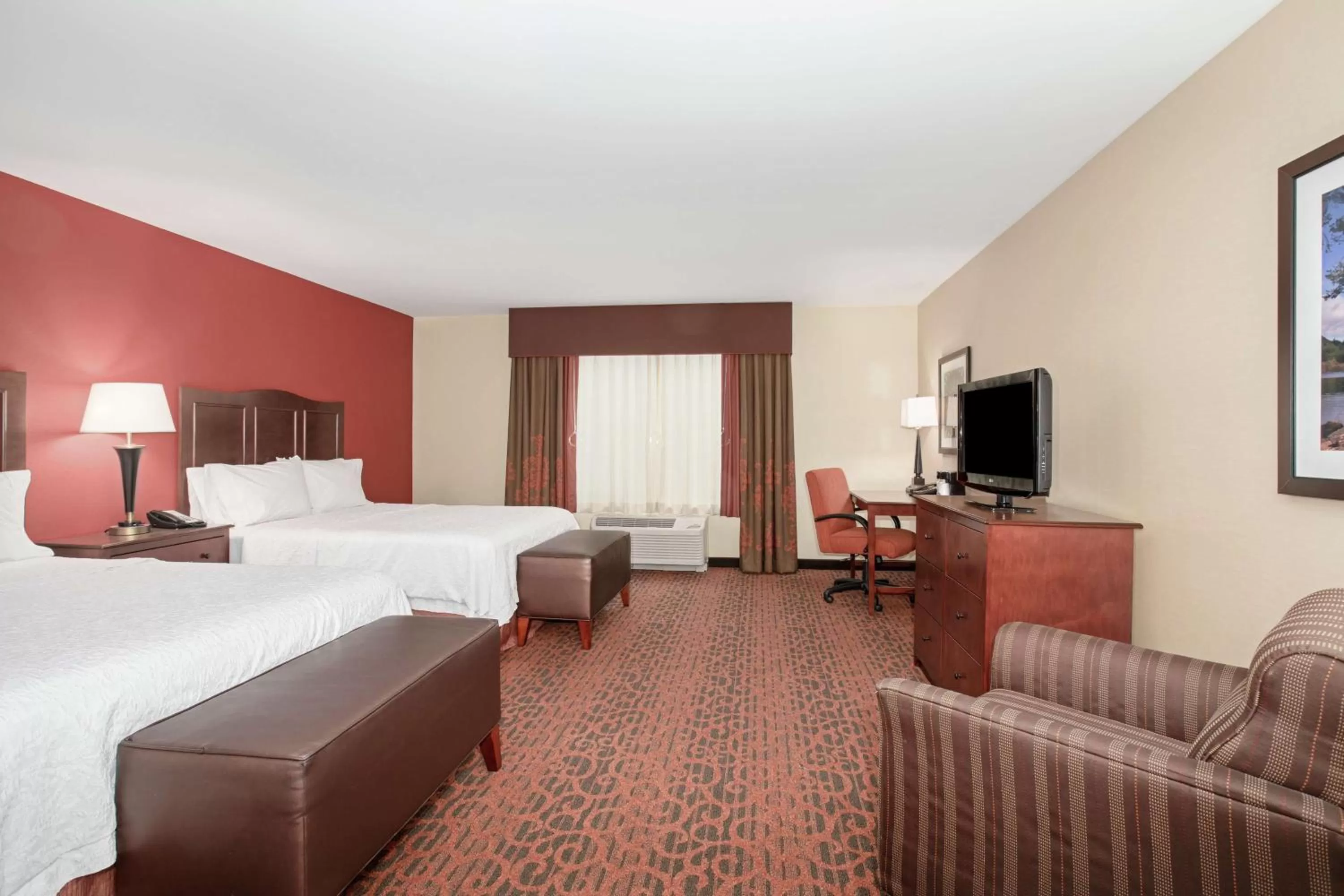 Bedroom, Bed in Hampton Inn and Suites Denver/South-RidgeGate