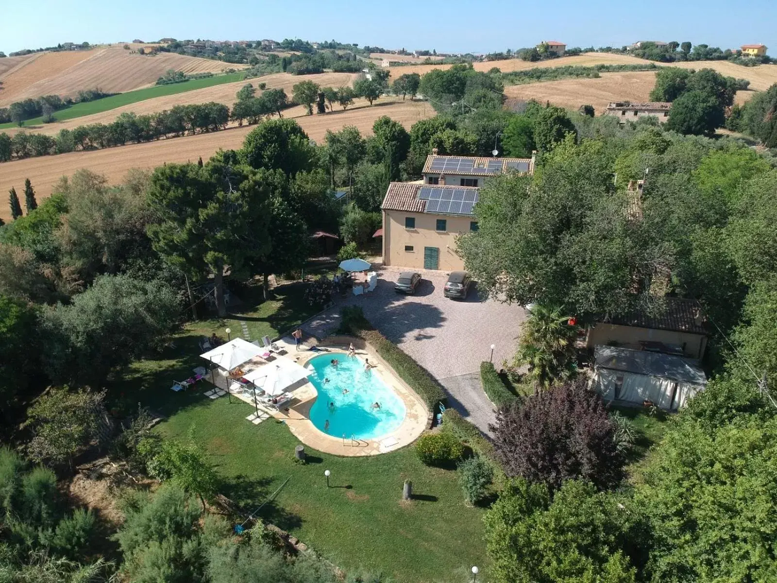 On site, Bird's-eye View in Il Lauro