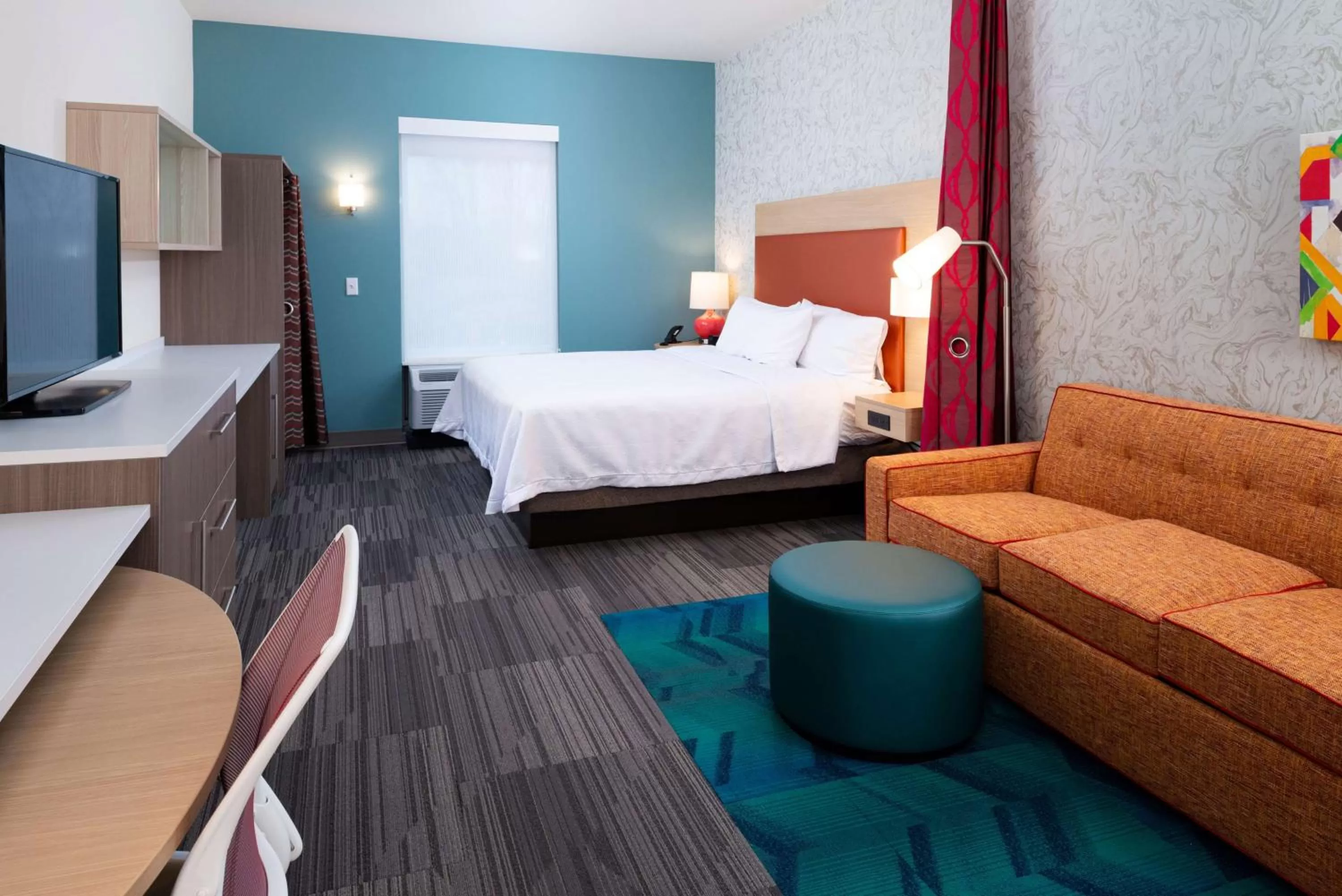 Bed in Home2 Suites By Hilton Charlotte Mooresville, Nc