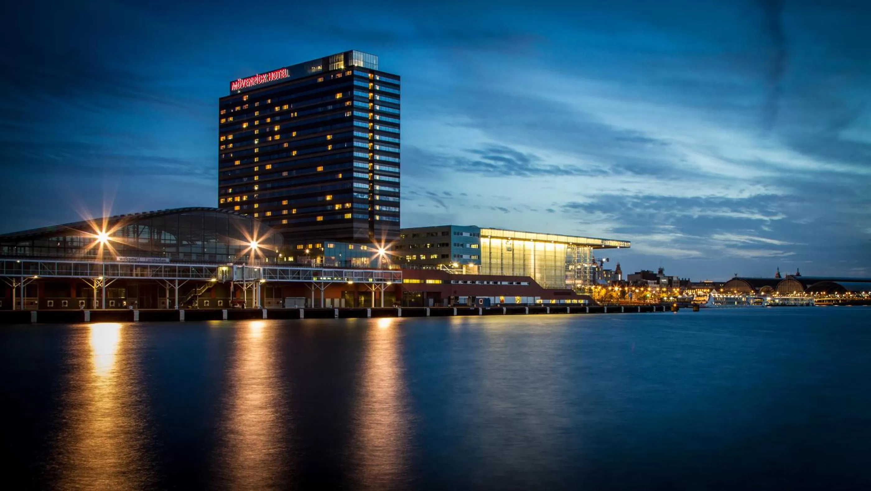 Property building in Mövenpick Hotel Amsterdam City Centre