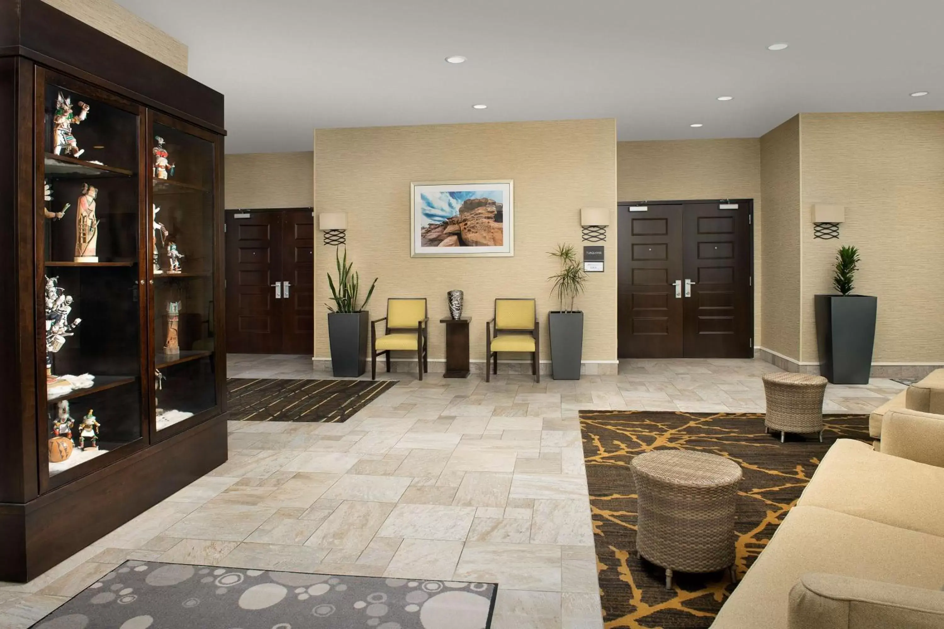 Meeting/conference room, Lobby/Reception in Hilton Garden Inn Gallup