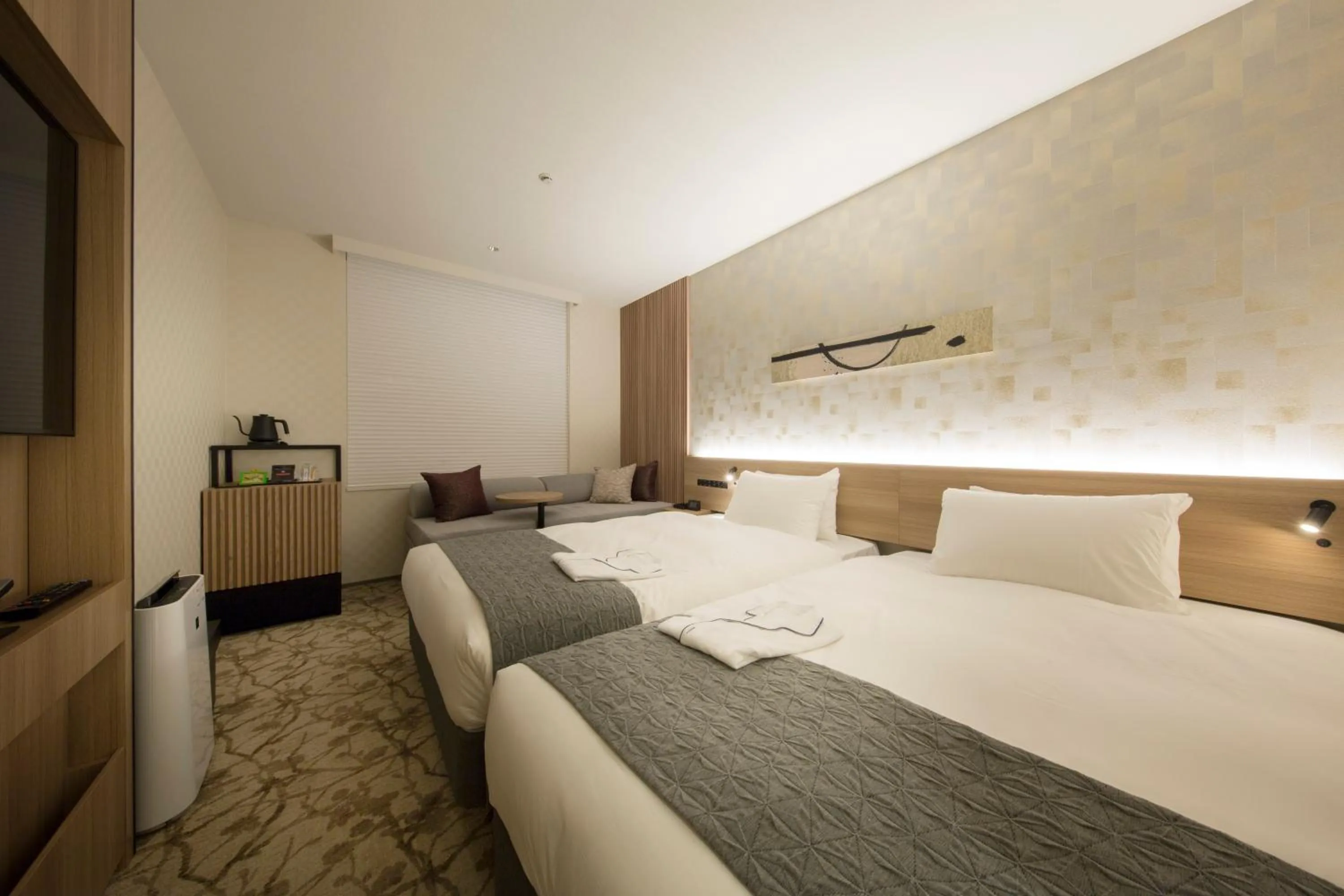 Bed in Shizutetsu Hotel Prezio Kyoto Shijo