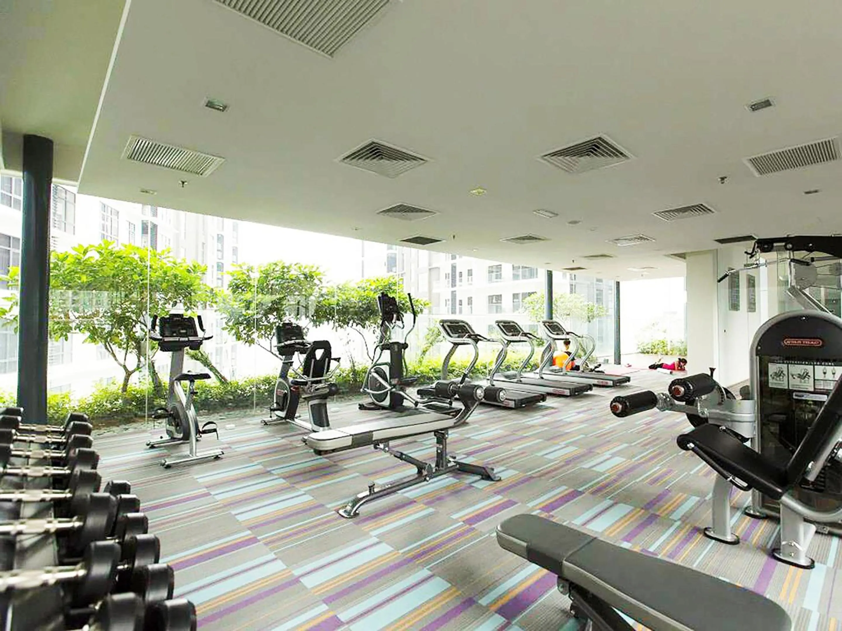 Fitness centre/facilities in Amethyst Dorm KLCC