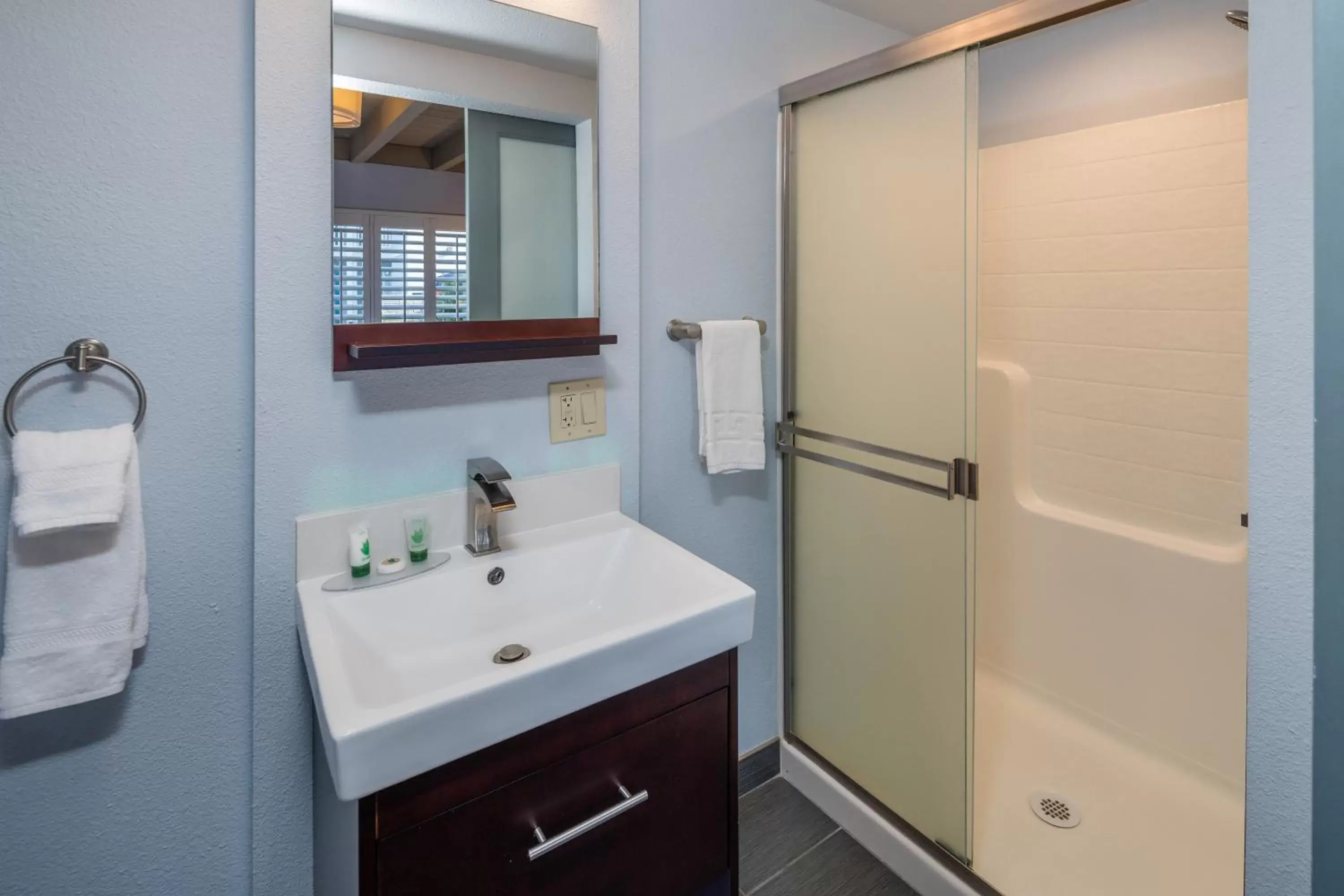 Shower, Bathroom in Silicon Valley Inn