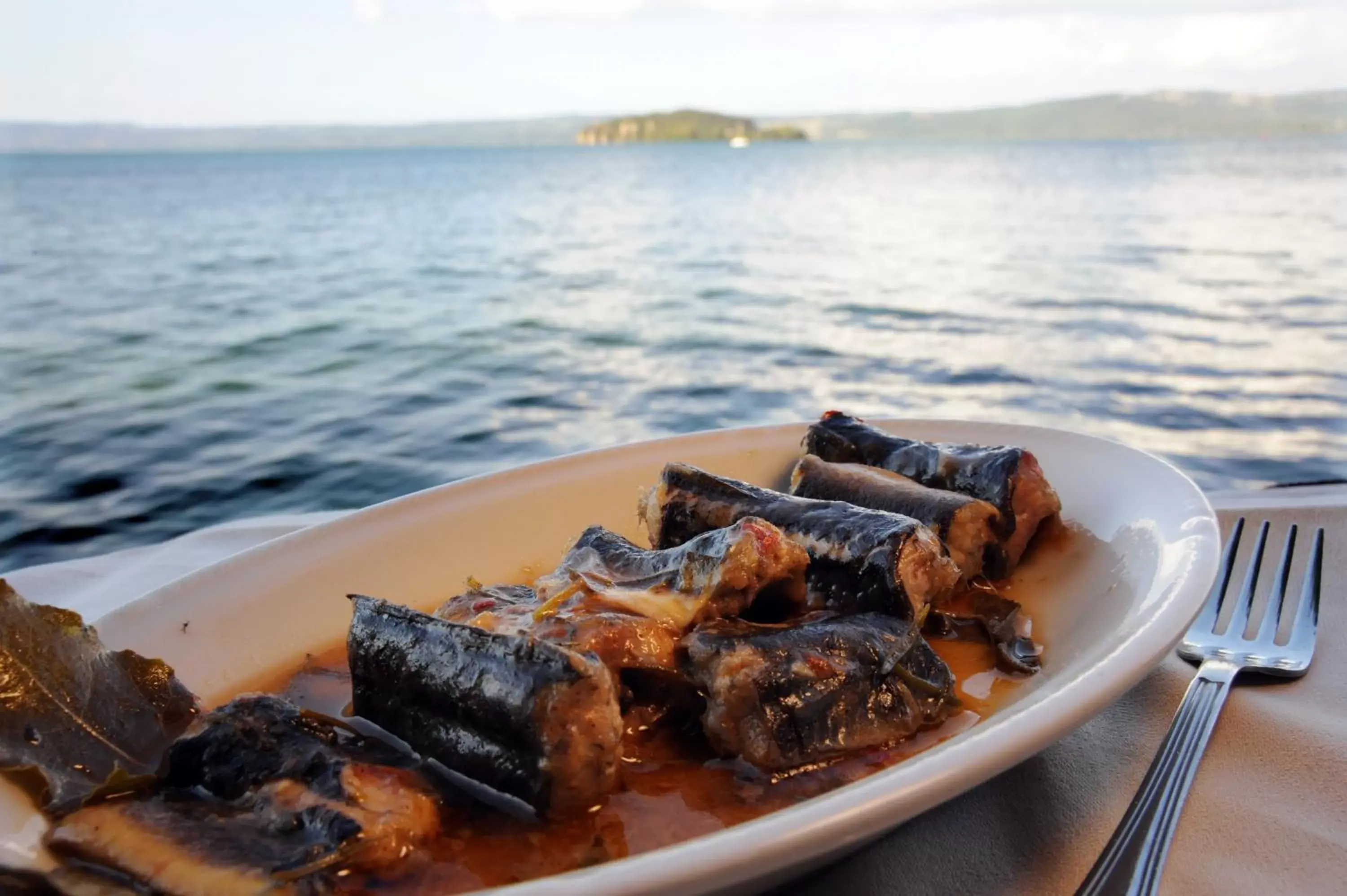 Food close-up in Locanda Da Otello