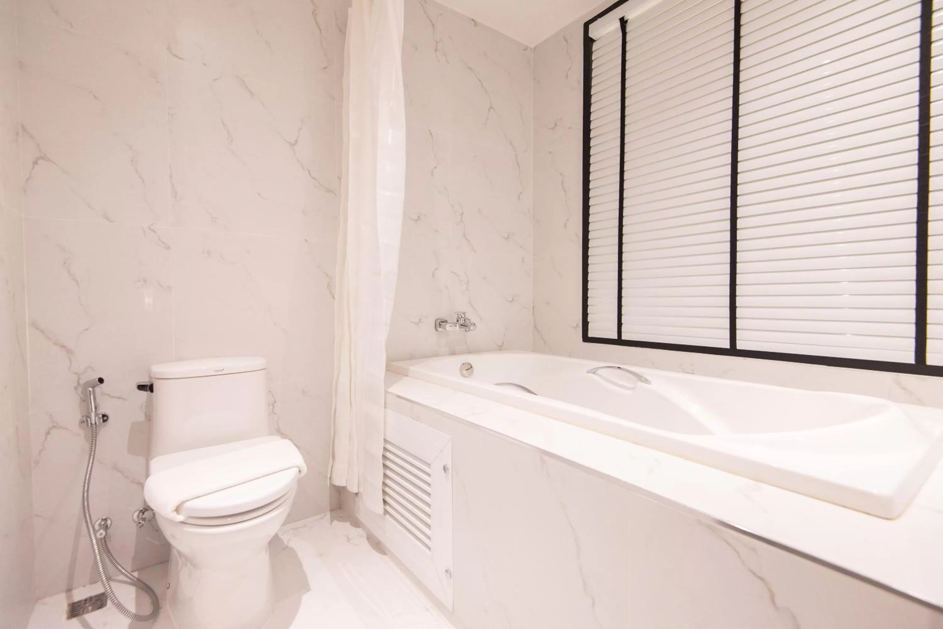 Toilet in Madison Bangkok Hotel