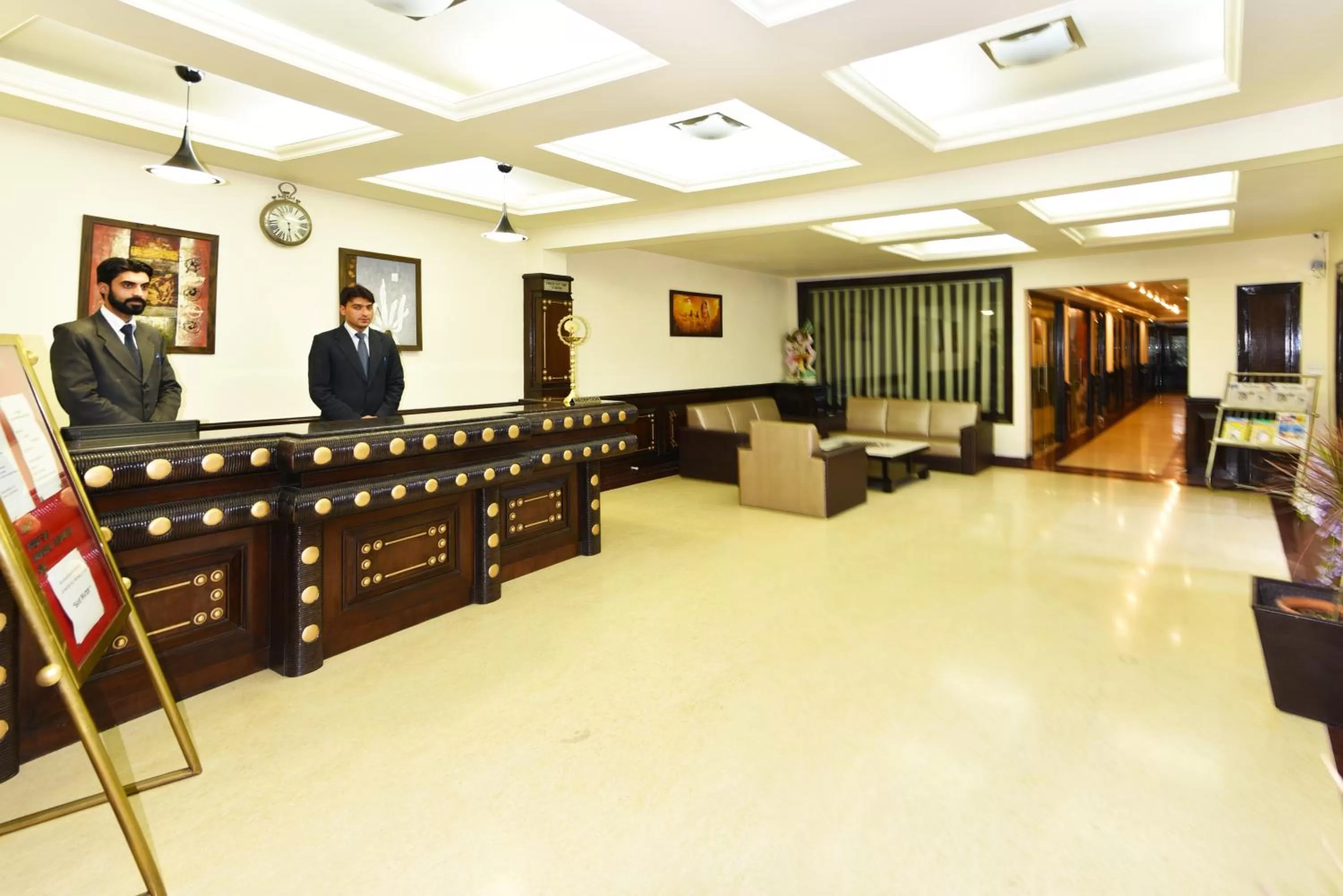Staff in Indraprastha Resort - Centrally Heated Rooms, with Gym, Games & Spa