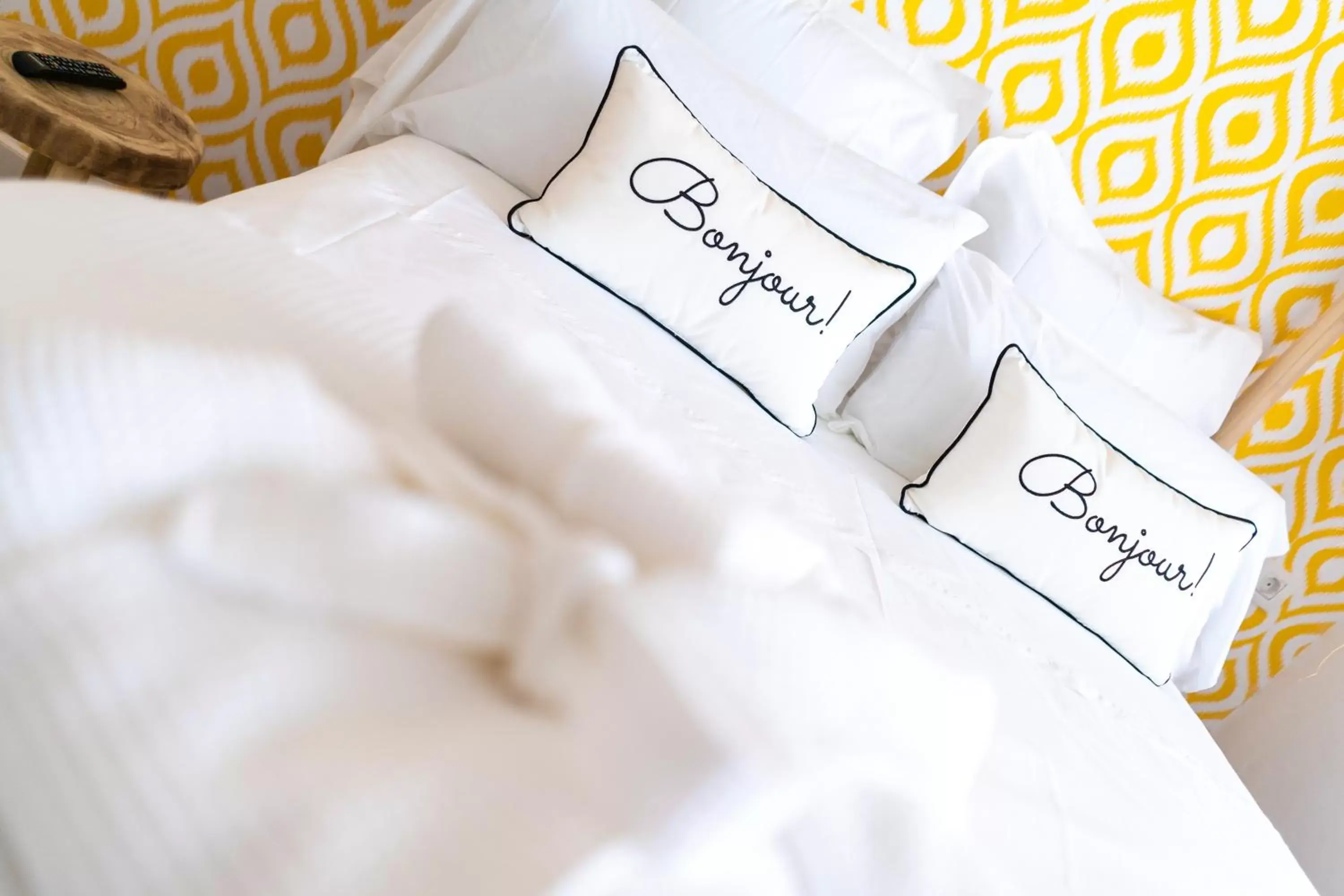 Decorative detail, Bed in Duna Hotel Boutique Decorative detail, Bed in Duna Hotel Boutique