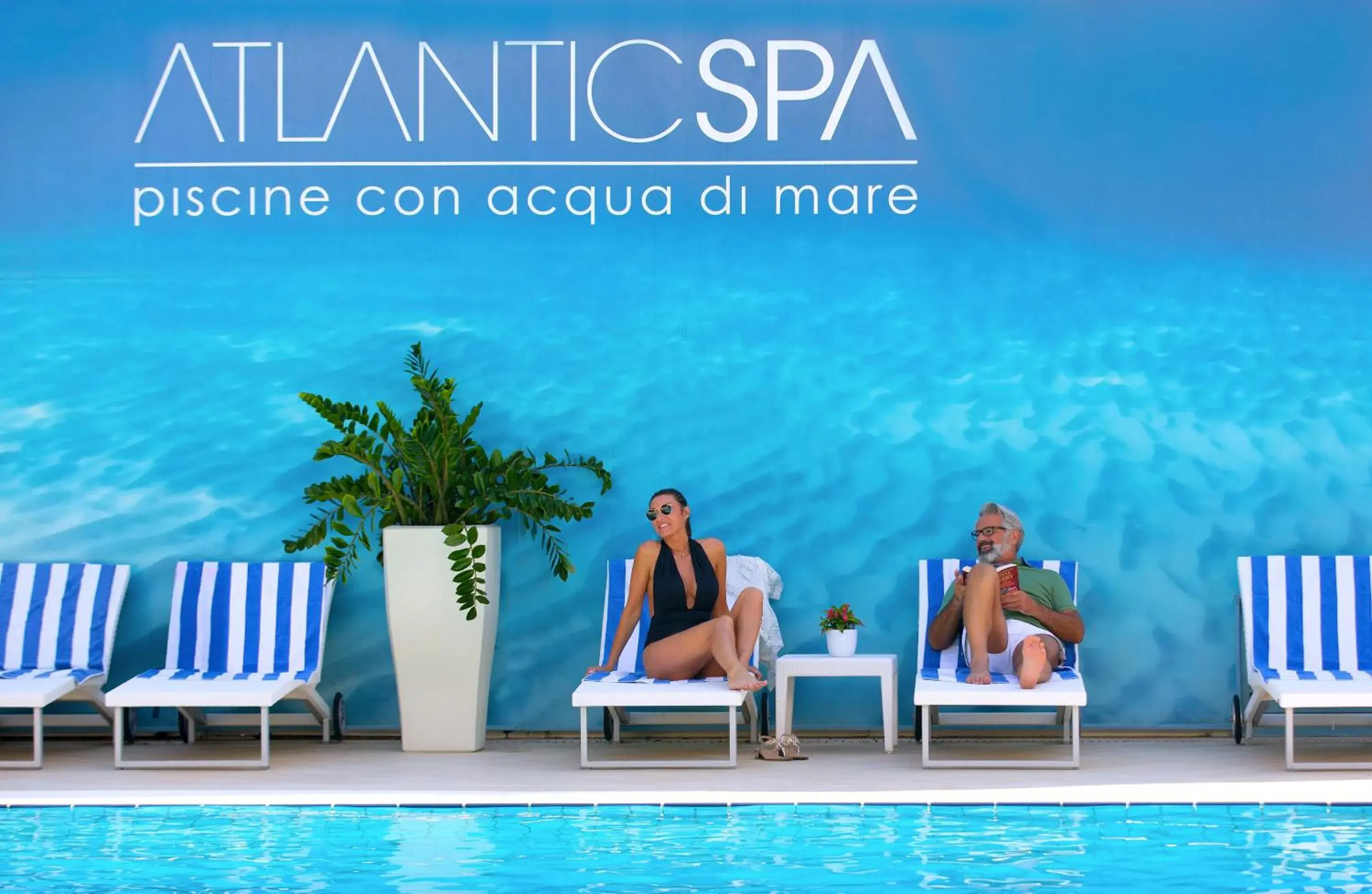 Spa and wellness centre/facilities in Hotel Atlantic