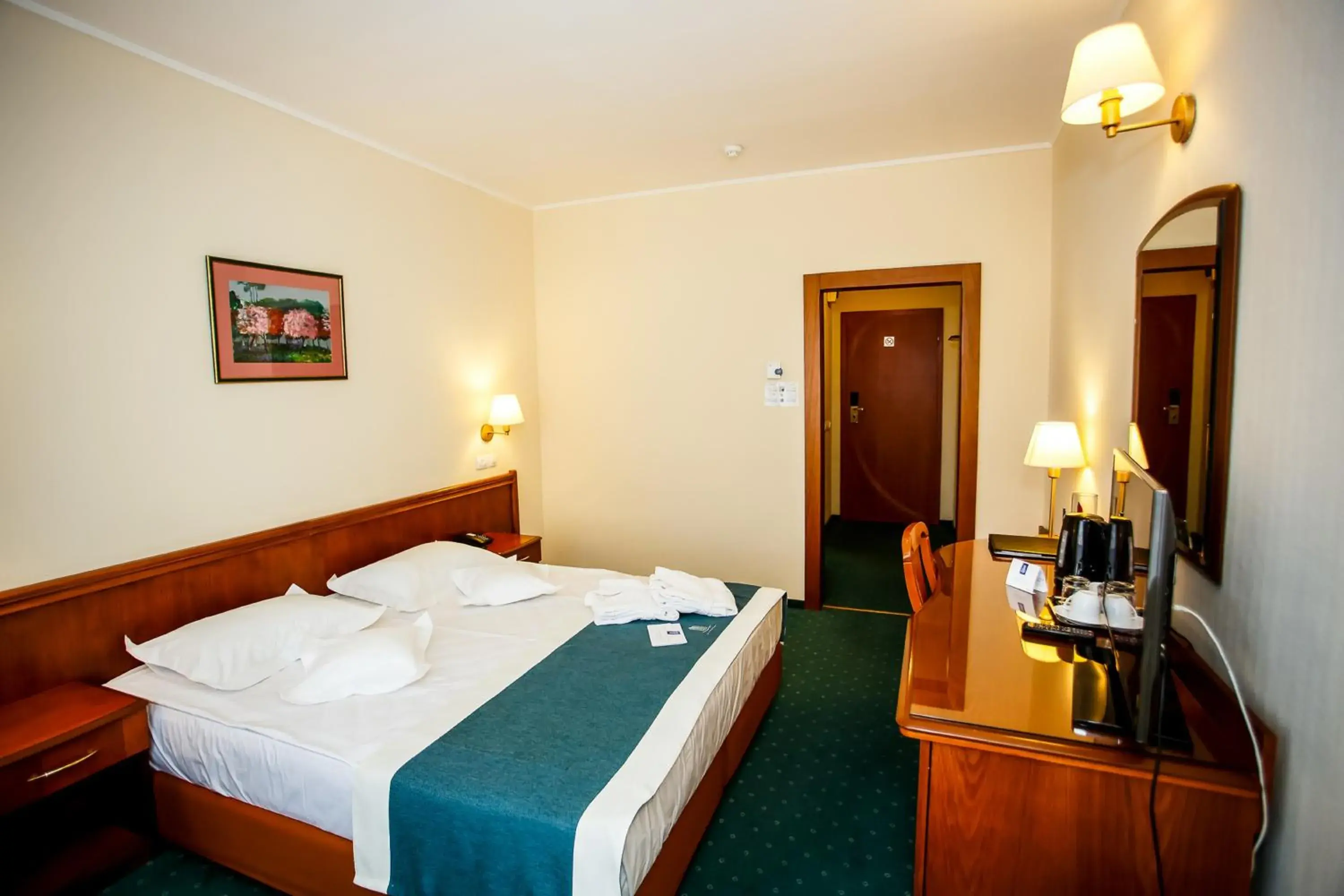 Bed in Unirea Hotel & Spa