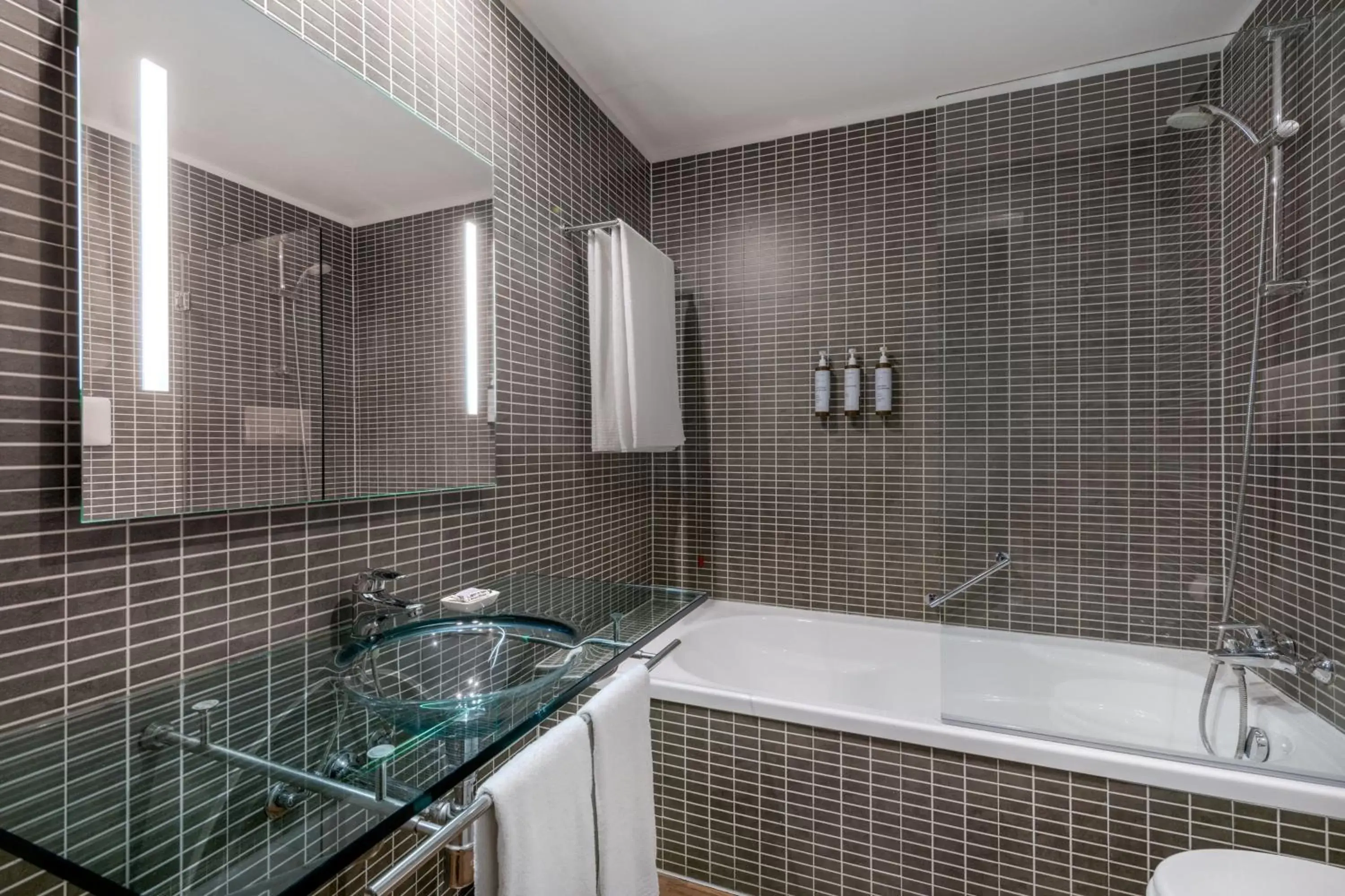 Bathroom in AC Hotel Brescia by Marriott