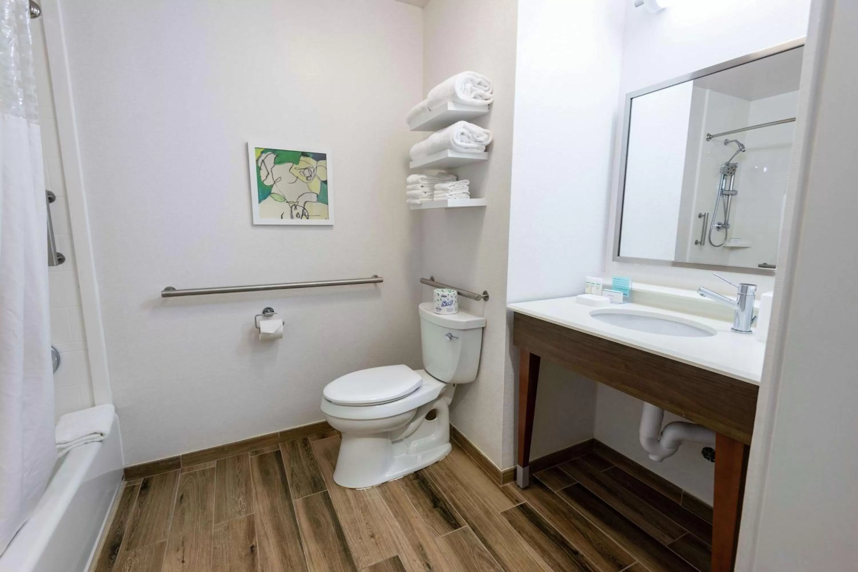 Bathroom in Hampton Inn Boca Raton