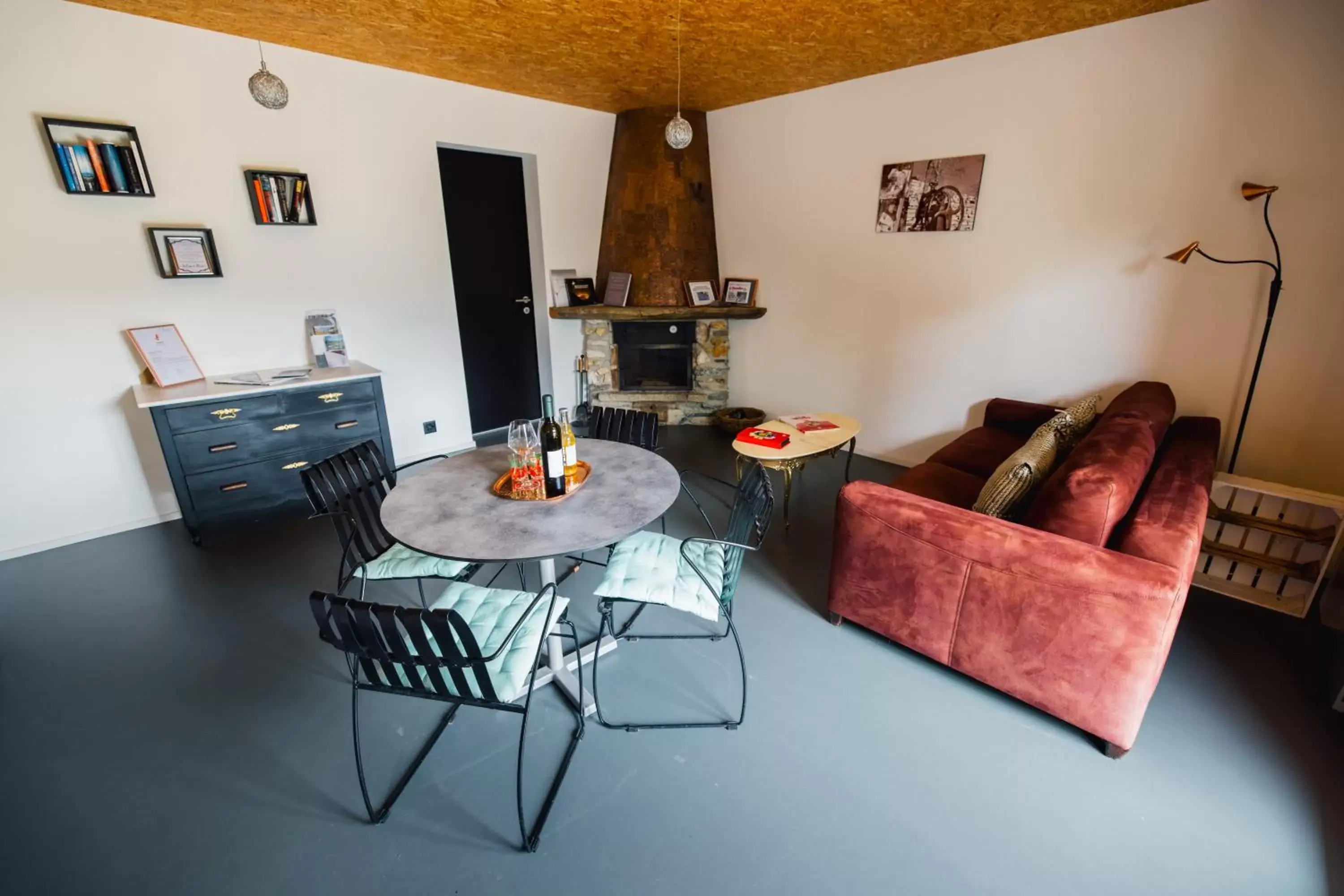 Living room, Seating Area in B&B La Forge de Diogne