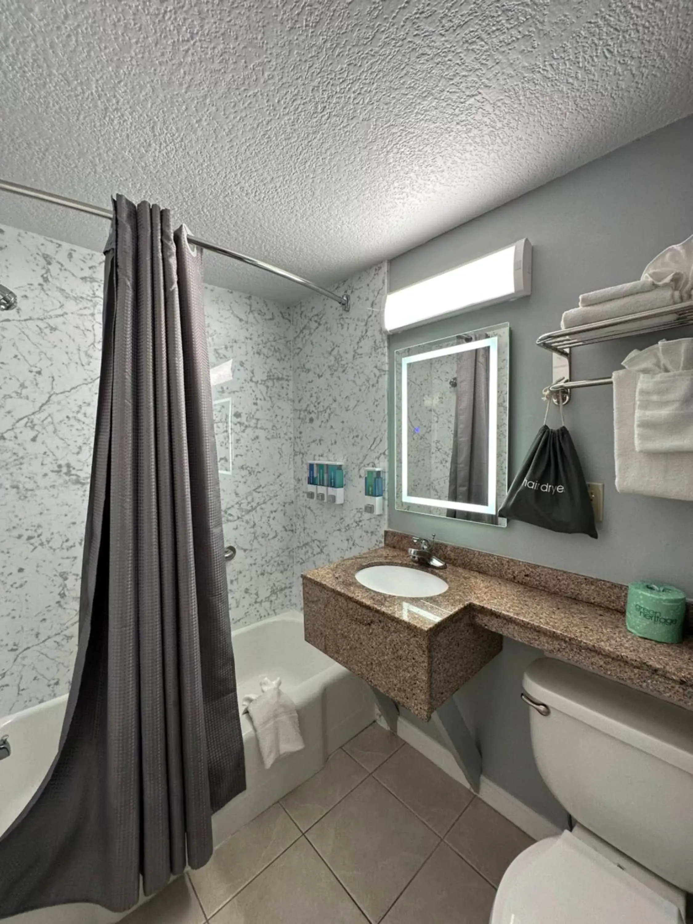 Shower, Bathroom in Rodeway Inn Orleans - Cape Cod